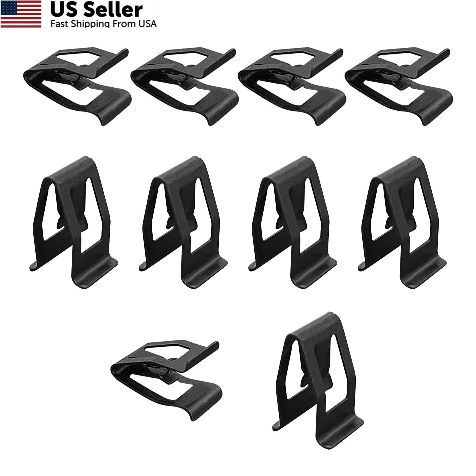 Augeny 10PCS Metal Dashboard Trim Clips Universal Car Console Dash Retainer Set Augeny 10PCS Metal Dashboard Trim Clips Universal Car Console Dash Retainer Set