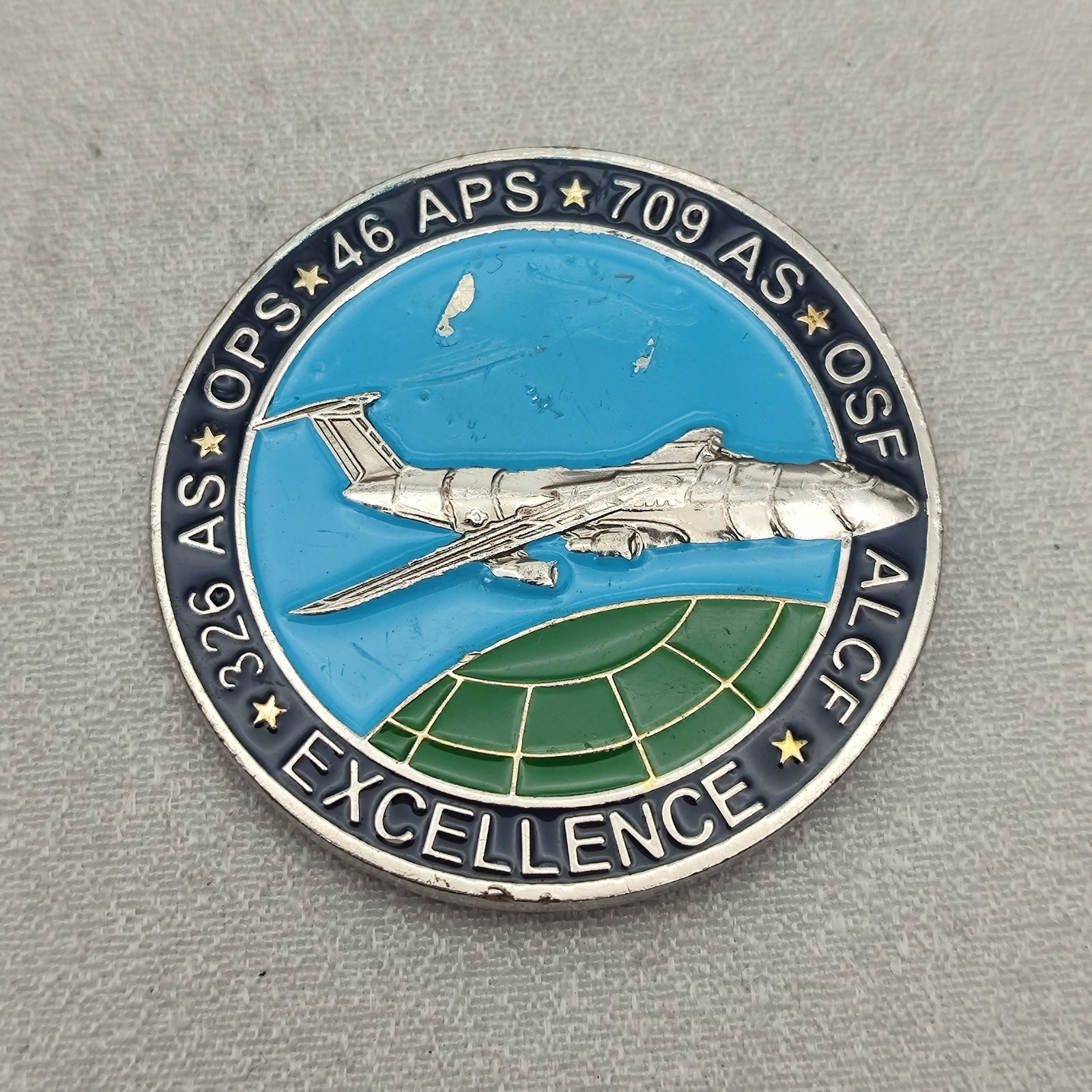USAF 512th Operations Group Commander Challenge Coin