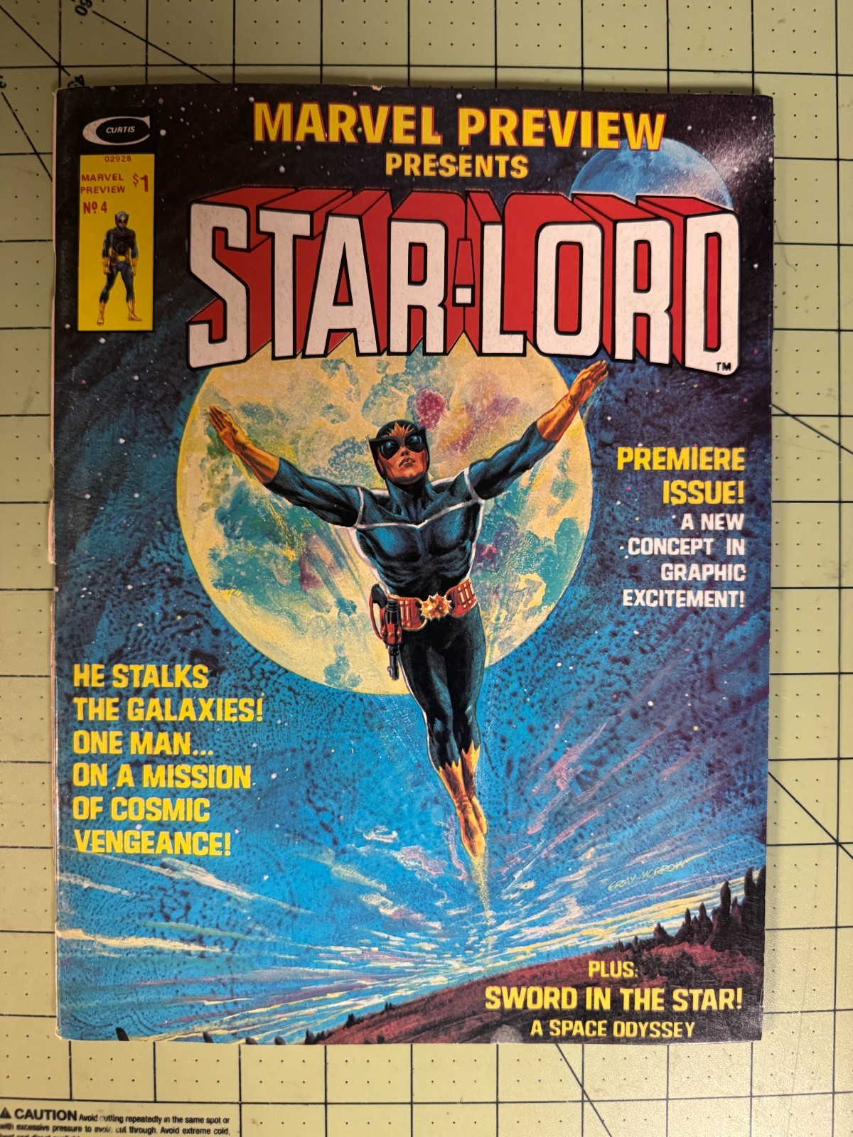 Marvel Preview #4 - Jan 1976 - Major Key (1st Star-Lord) - Marvel Magazine