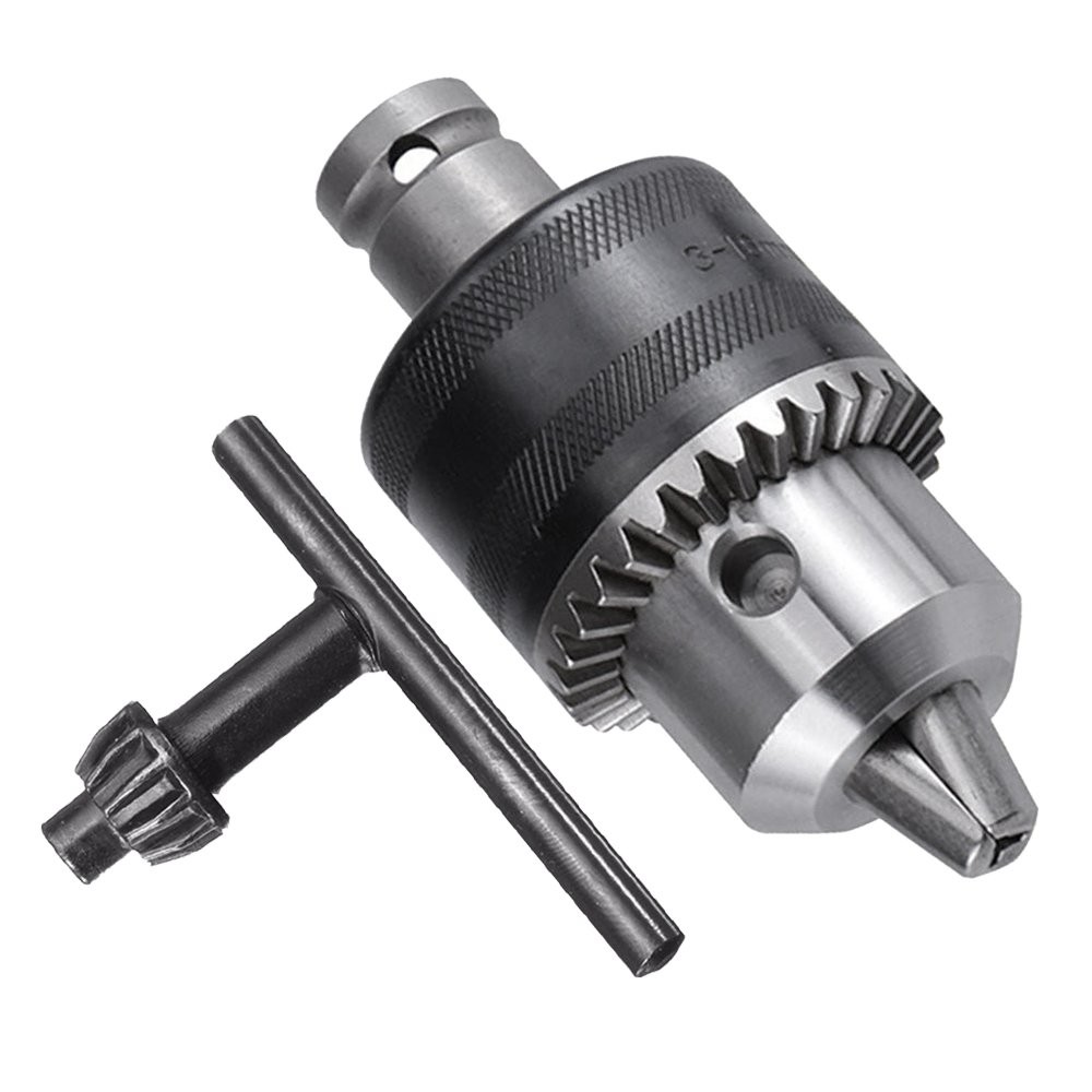 1/2-20UNF Mount Key Drill Chuck Air Impact Converter Tool