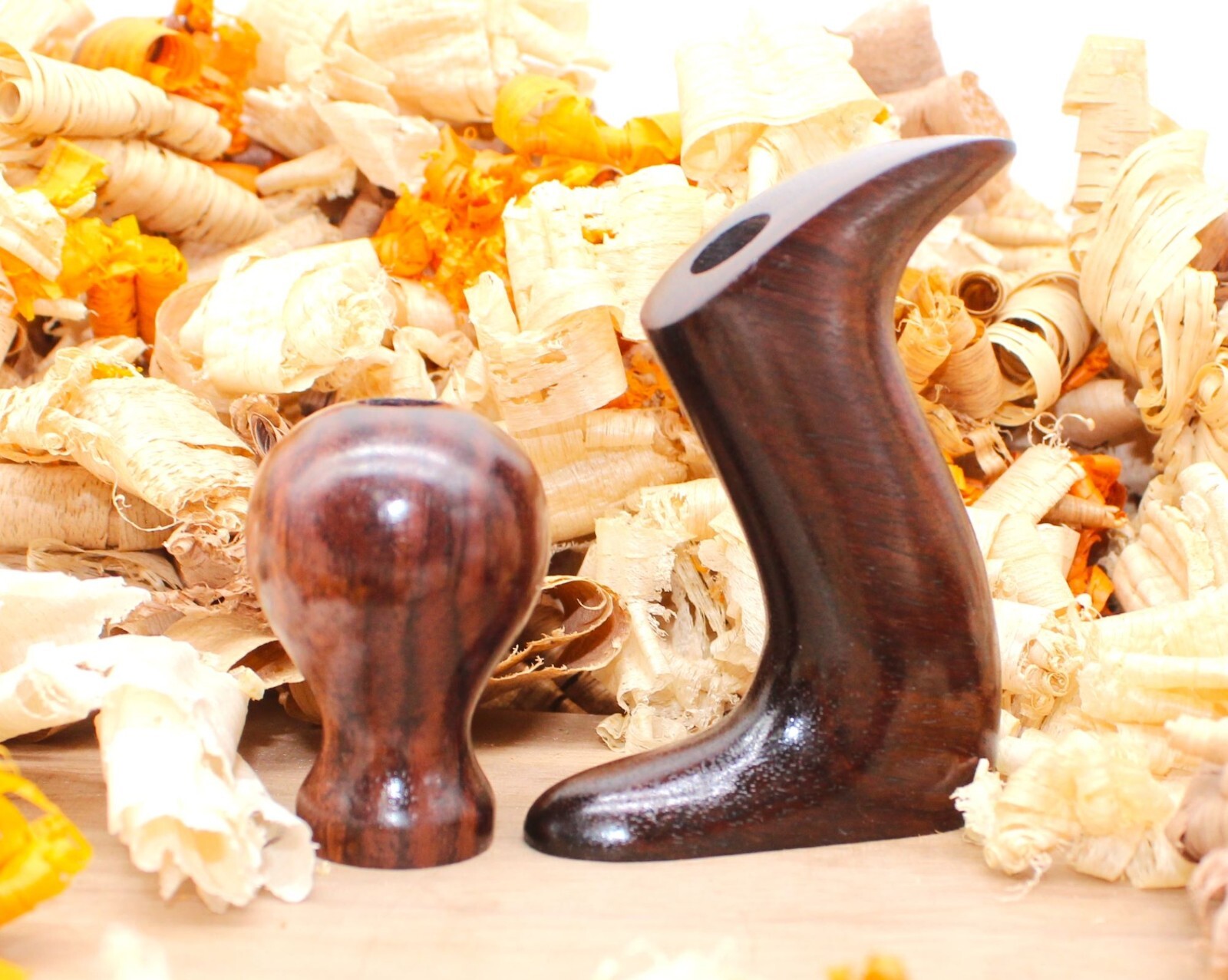 Hand Made E.I. Rosewood Plane Tote & Knob For Stanley No 2, 602 with High Knob