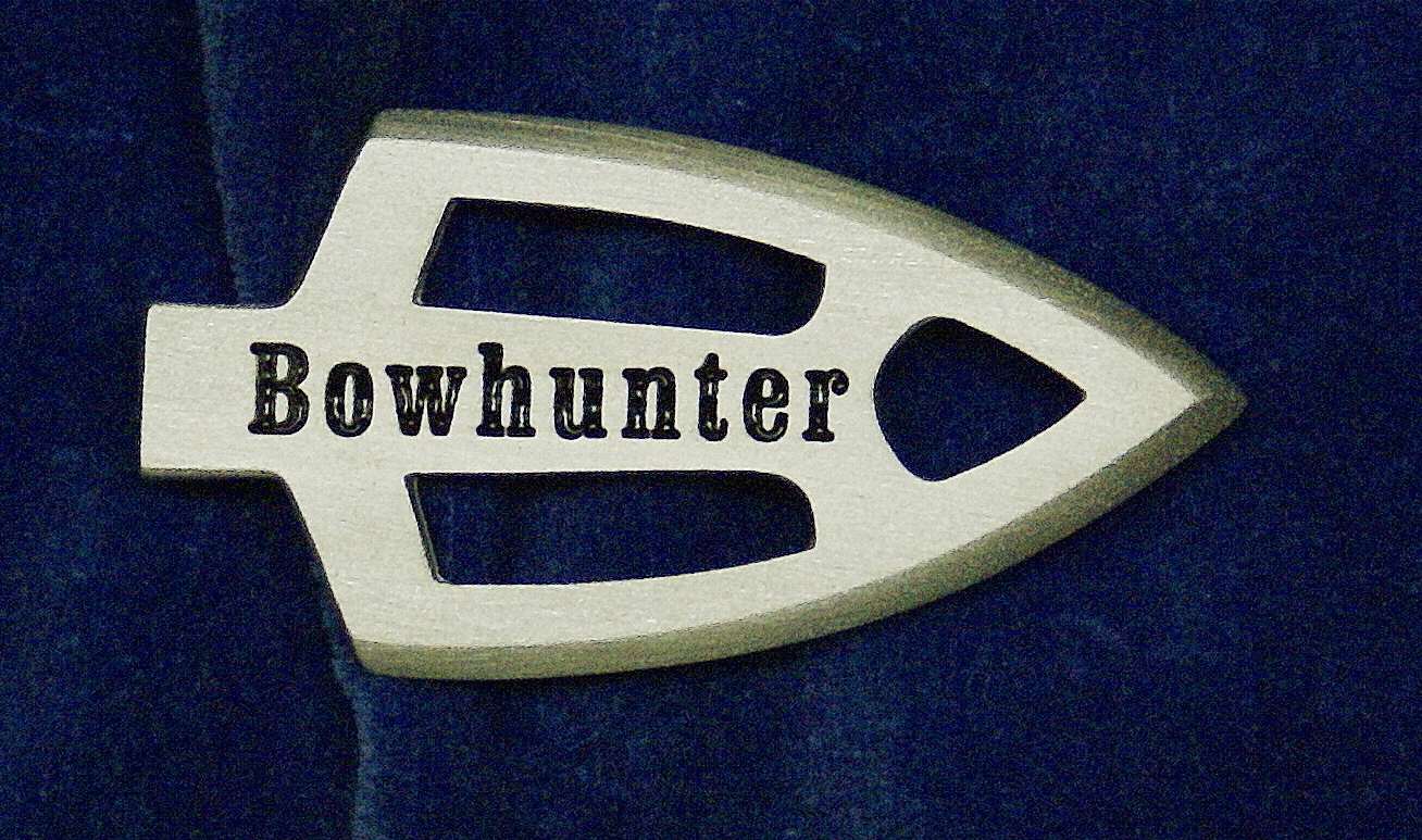 Empire Pewter Bowhunter Broadhead Archery Pin (A4)