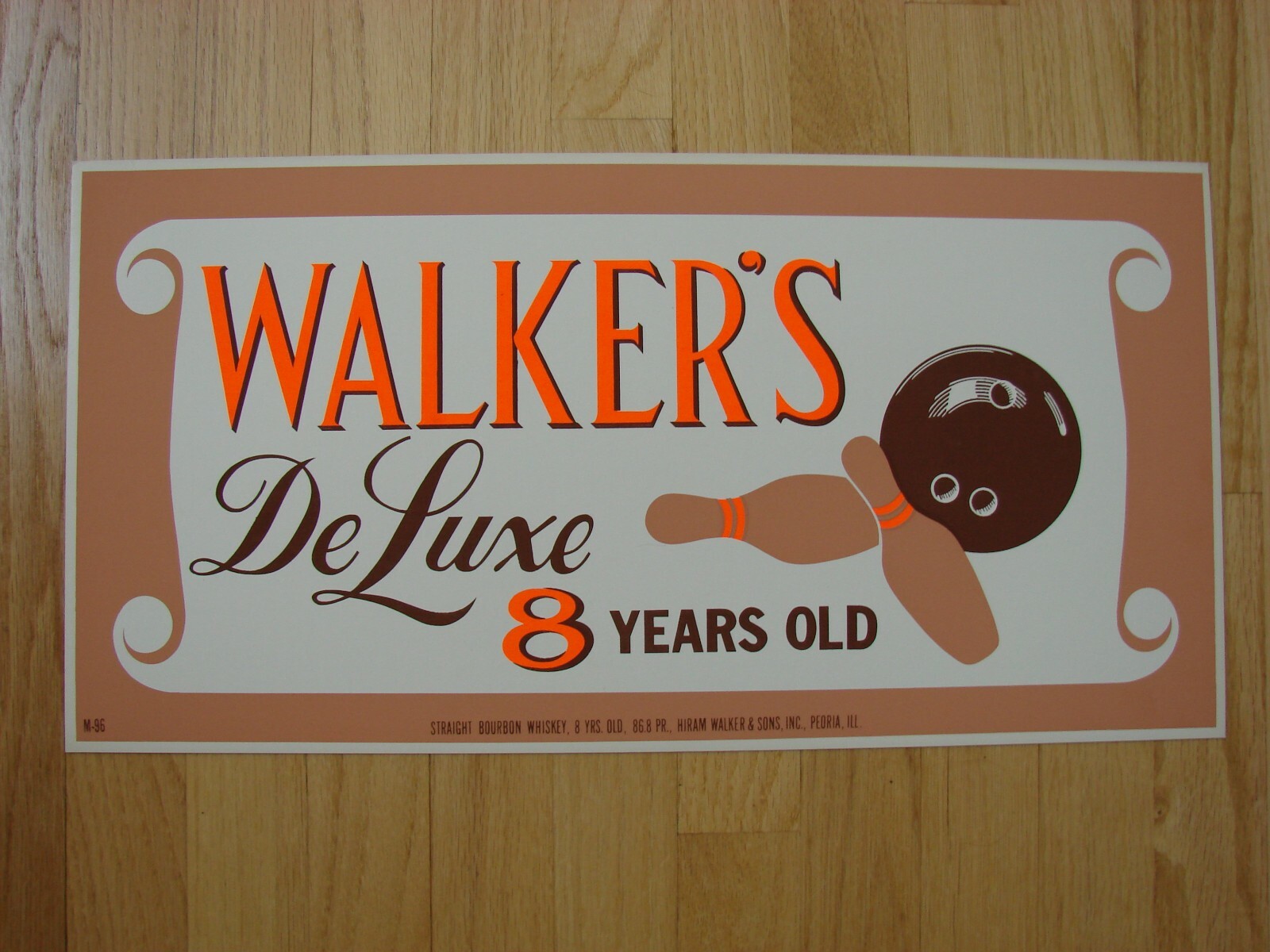 Vintage Walker's Deluxe 8 Year Old 22