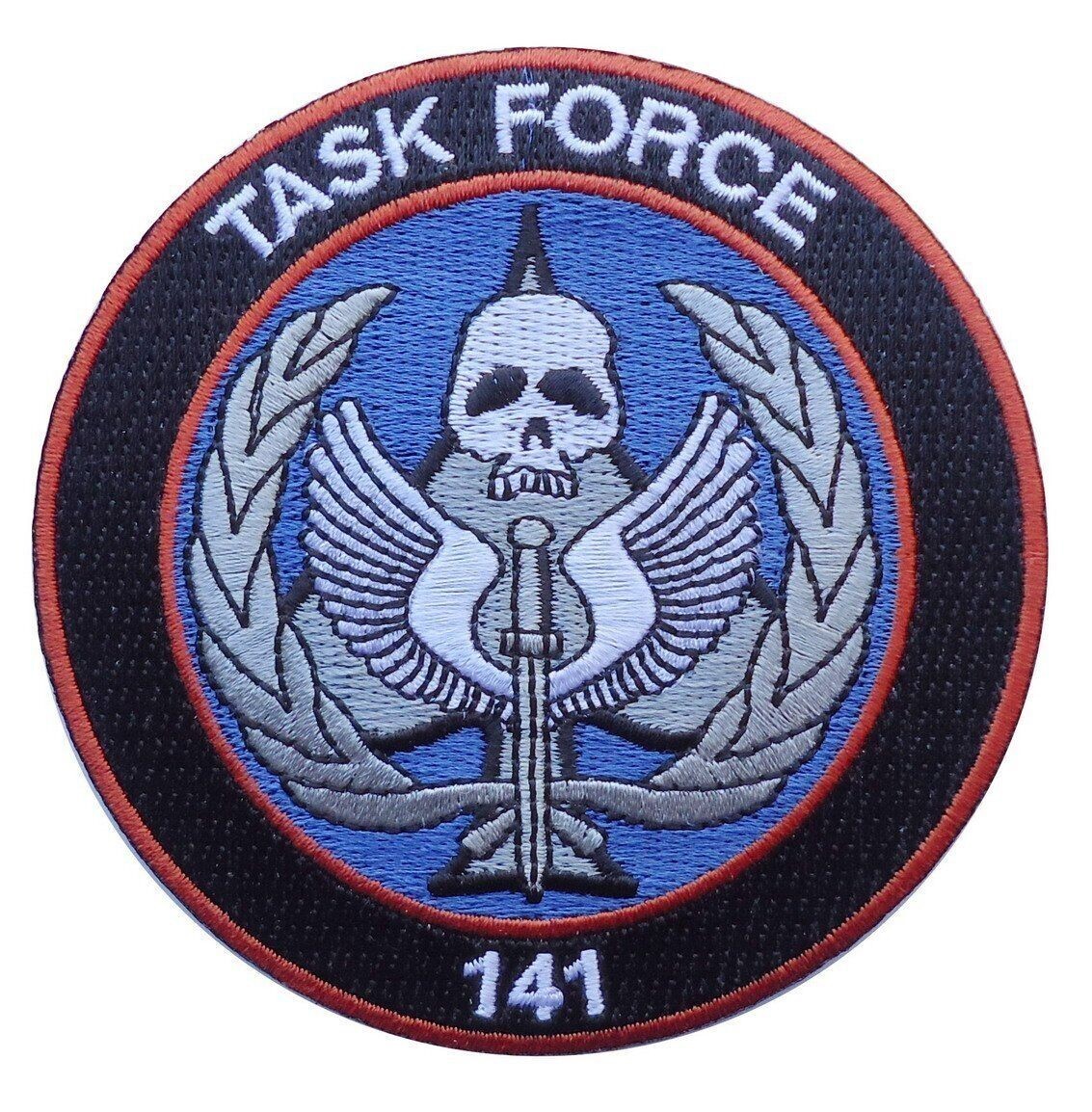 Call Duty Modern Warfare Task Force 141 Logo Hook Fastener Patch 3.0 inch Call Duty Modern Warfare Task Force 141 Logo Hook Fastener Patch 3.0 inch