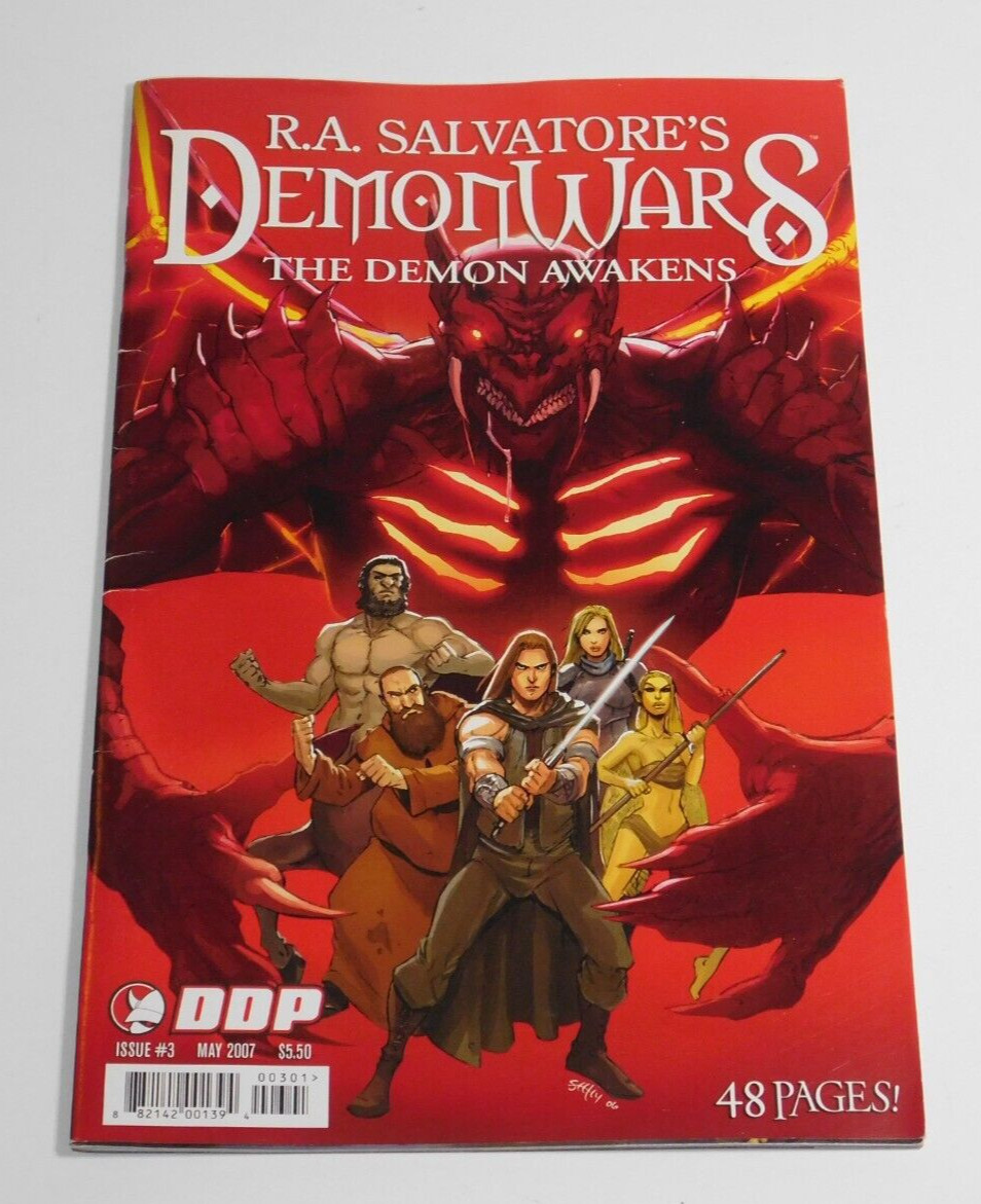 RA Salvatore\'s Demon Wars The Demon Awakens #3 DDP Comic 1st Print 2007