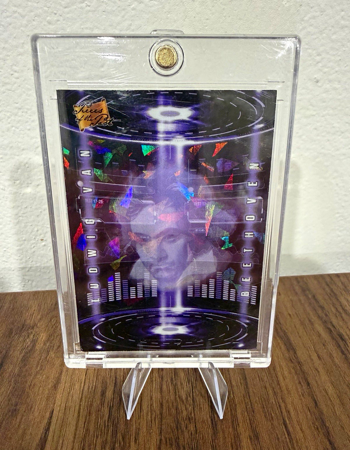 2021 Pieces of the Past Ludwig van Beethoven #207 1/1 Immortalized Holo Foil