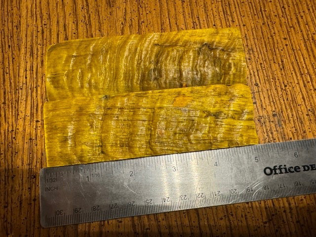 BEAUTIFUL INDIAN RAMS HORN KNIFE HANDLE MATERIAL BLANK SCALES (HIGHER GRADE)