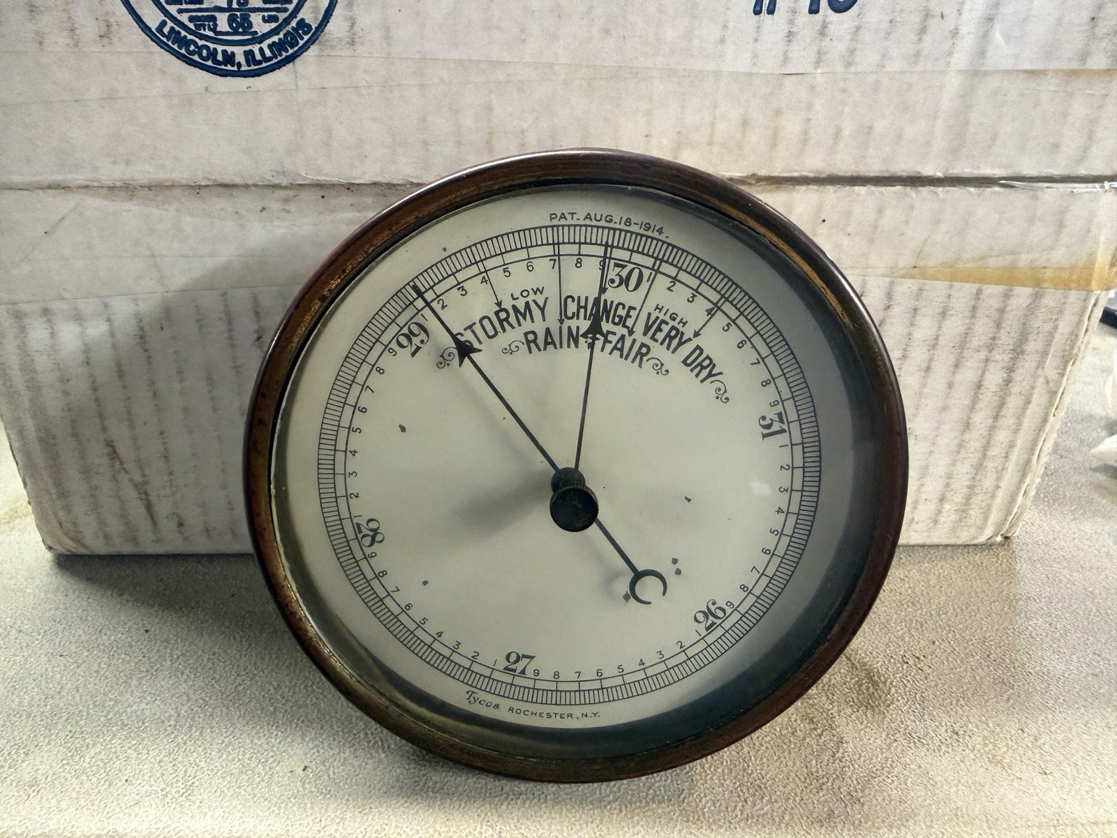 Antique Tycos Barometer - 5-1/4\