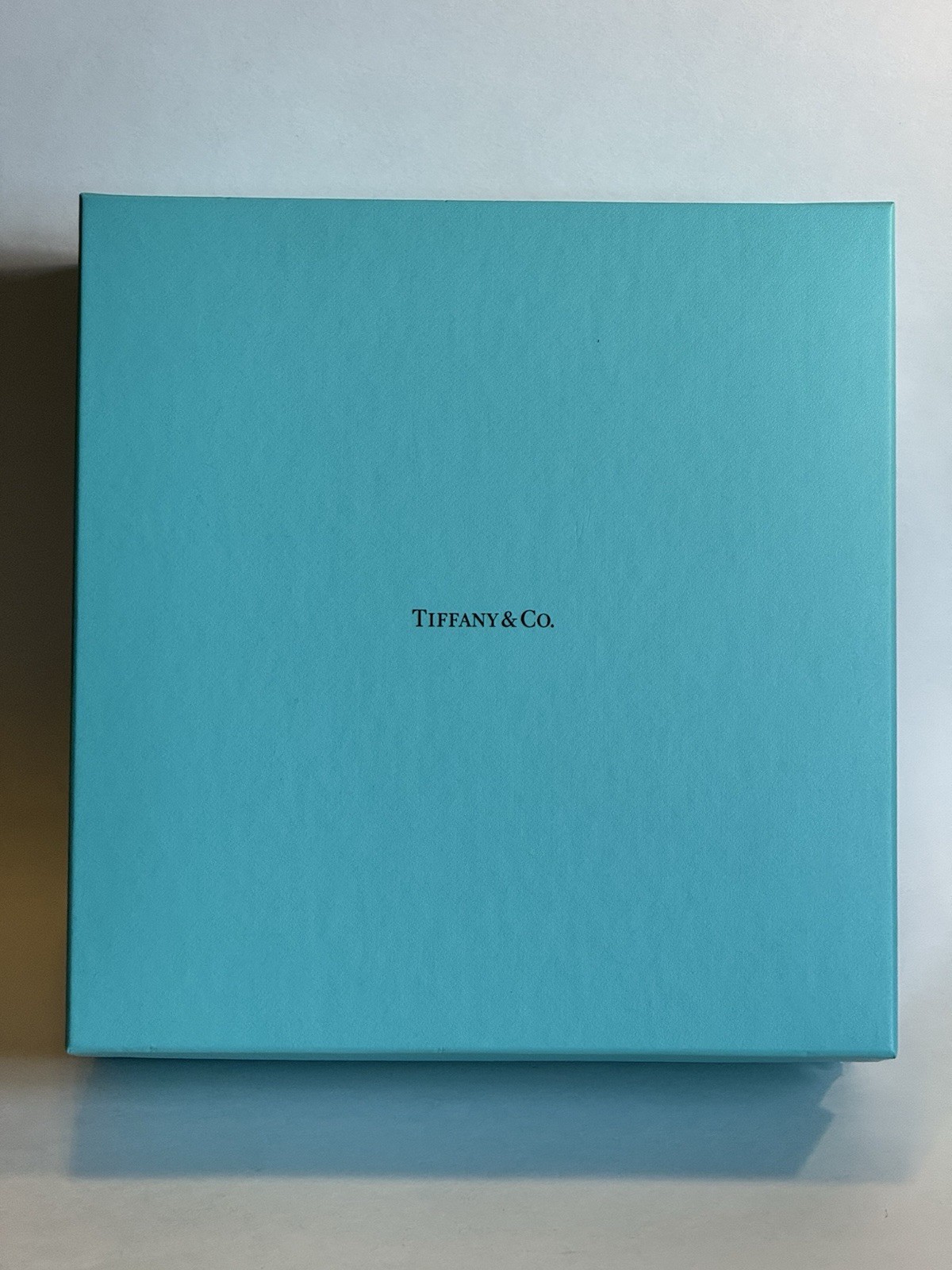 Tiffany & Co. Set of Two 2 Wine Glasses New Crystal Glass T&C Blue Box Gift Set