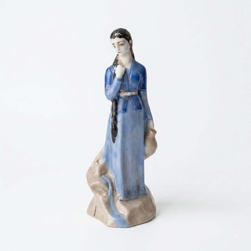 VTG Soviet Yerevan Porcelain /Faience Figurine 