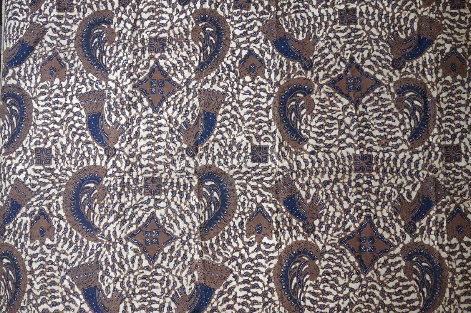 INDONESIA, JAVA BATIK, CENTRAL JAVA TEXTILE, PRE 1950, EXCELLENT CONDITION