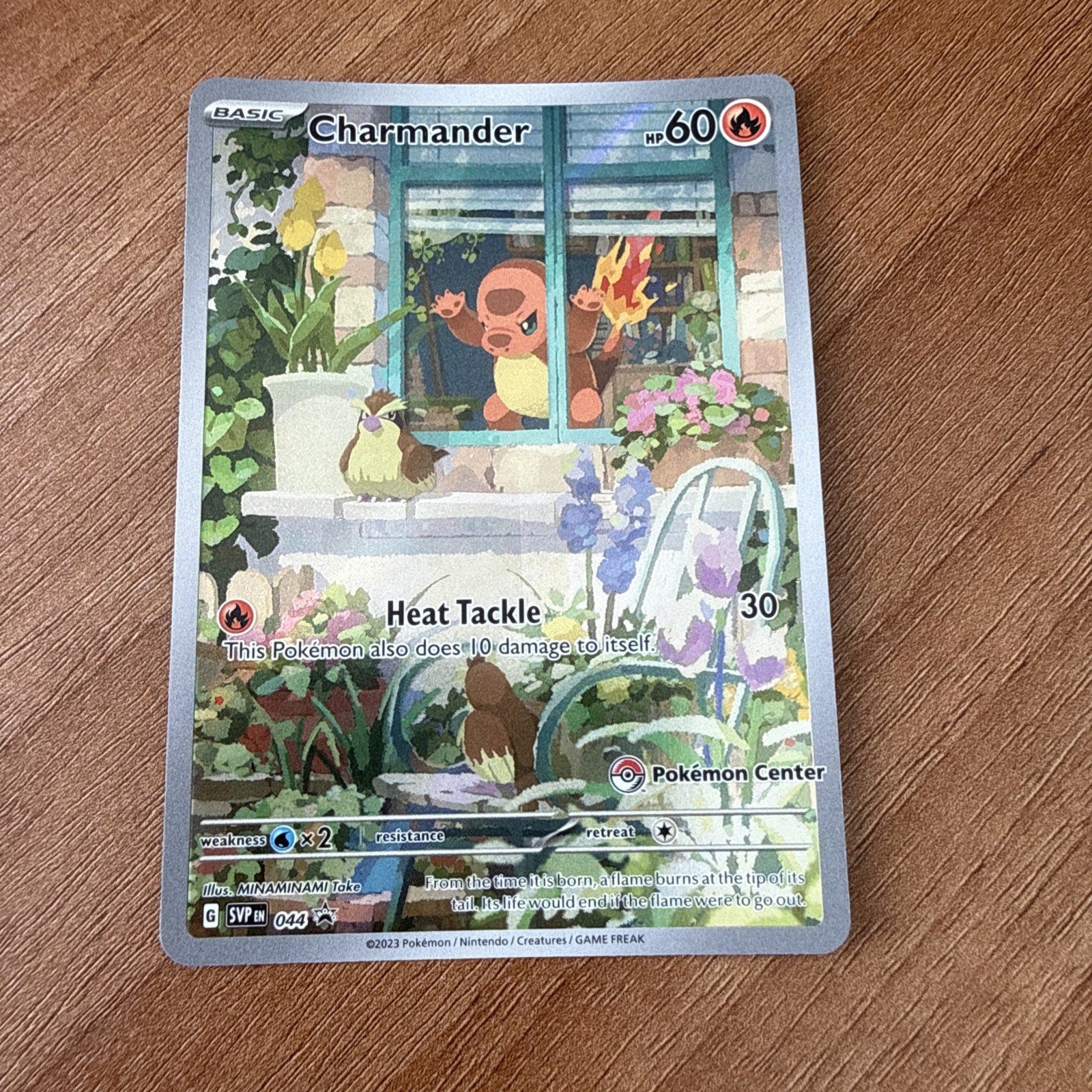 Pokémon TCG Charmander #044 Pokemon Center Promo NM