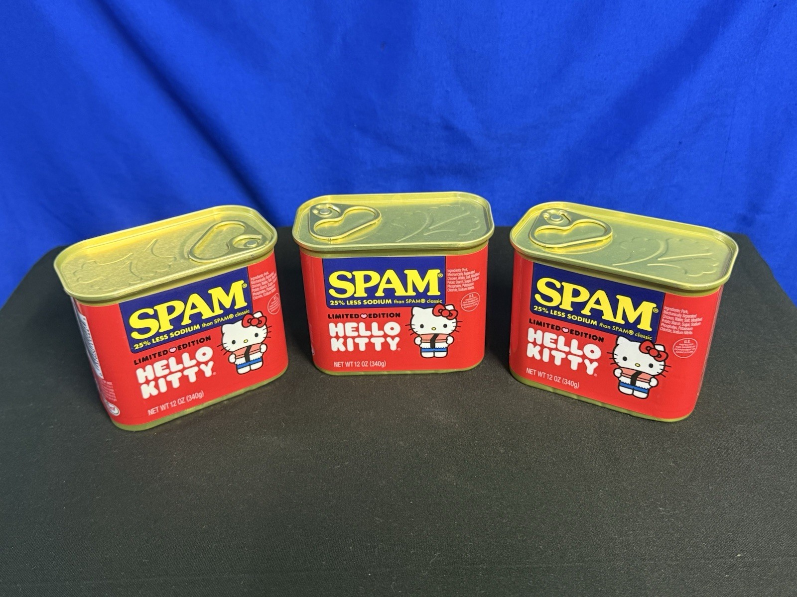 Hello Kitty SPAM Can - Hormel - Limited Edition - NEW And Sealed - Lot Of 3