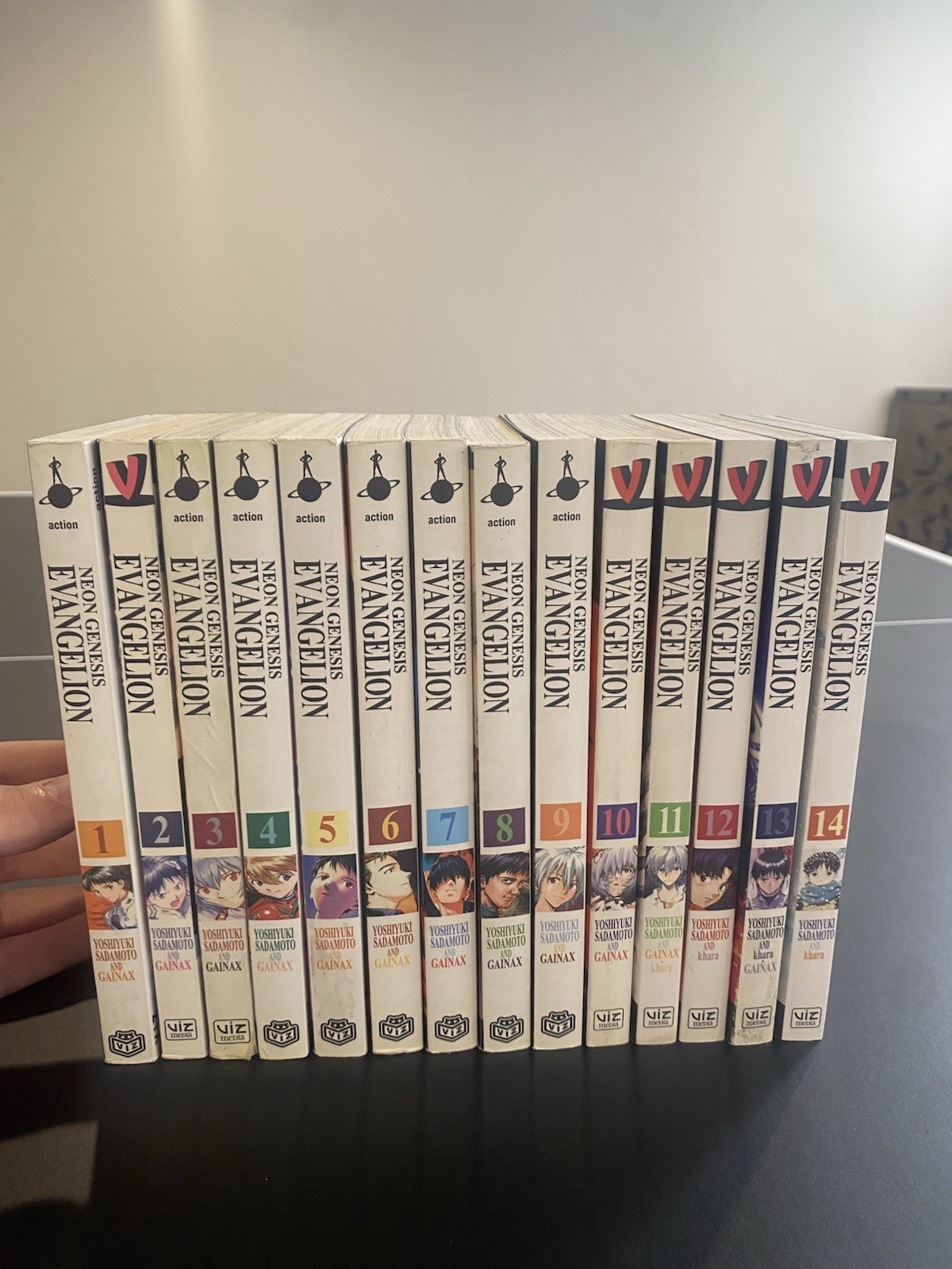 Neon Genesis Evangelion Manga Vol 1-14 Eng TPB VIZ Yoshiyuki Sadamoto