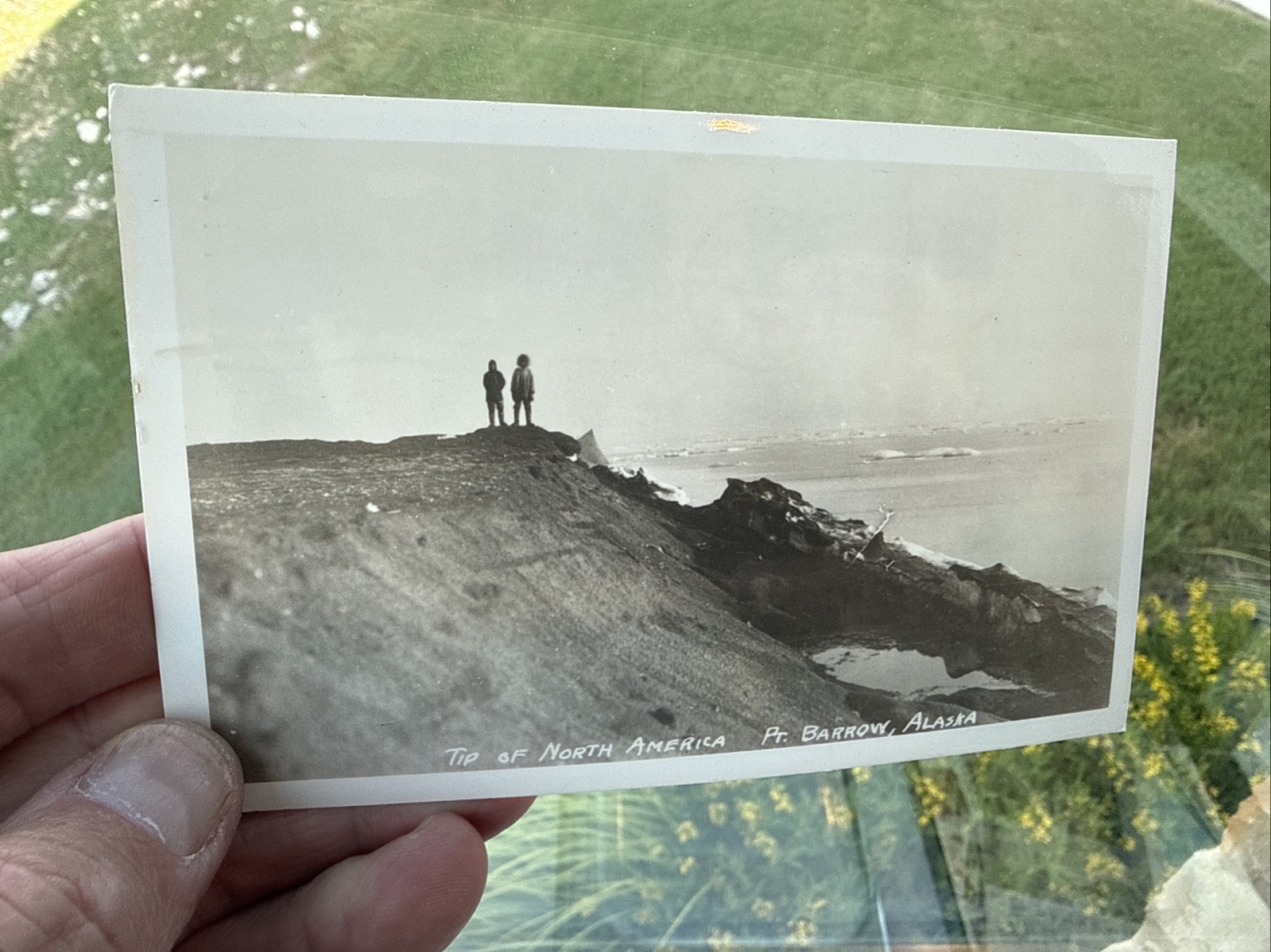 Vintage 1971 RPPC Pt. Barrow Alaska 