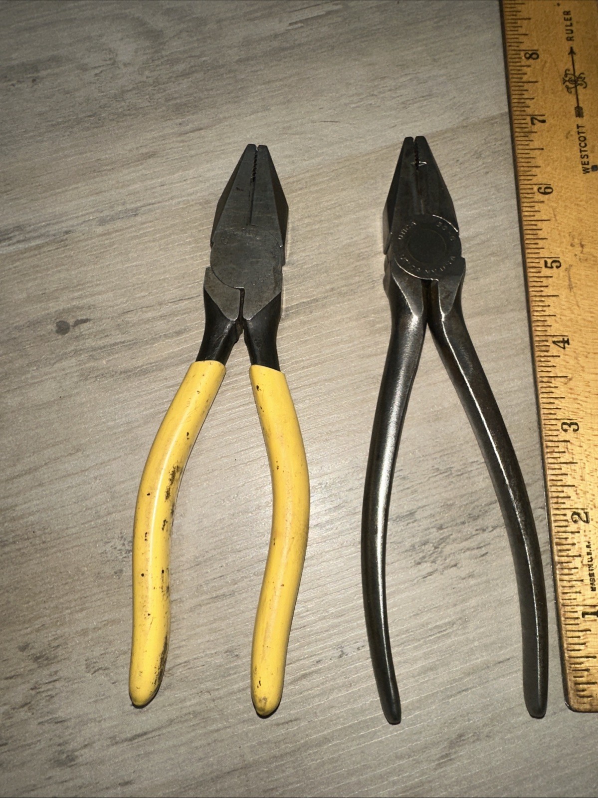 Utica & Crescent Lineman’s Side Cutting Pliers No. 50-6 High Quality Tools