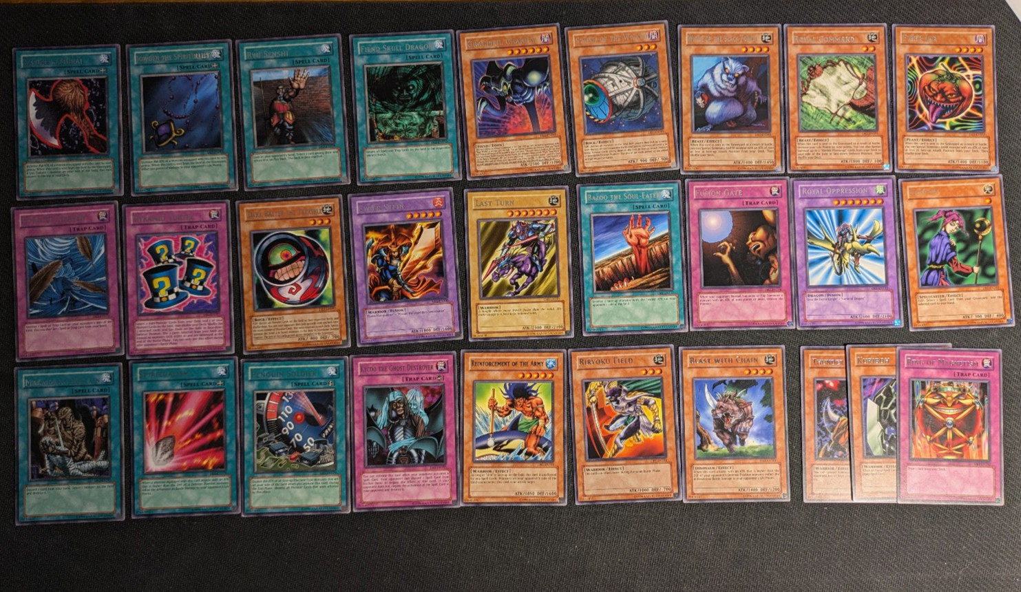 Yugioh DB1 Dark Beginning 1 30/30 Complete Wrong Name Error/Misprint Set VHTF LP