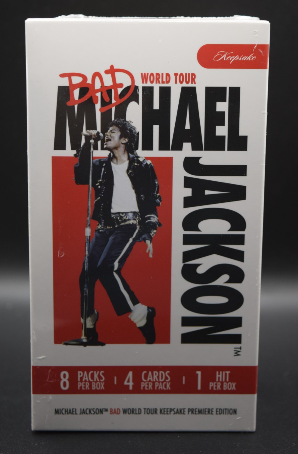 Michael Jackson: Bad World Tour Premiere Blaster Box Sealed Box 8 Packs Keepsake