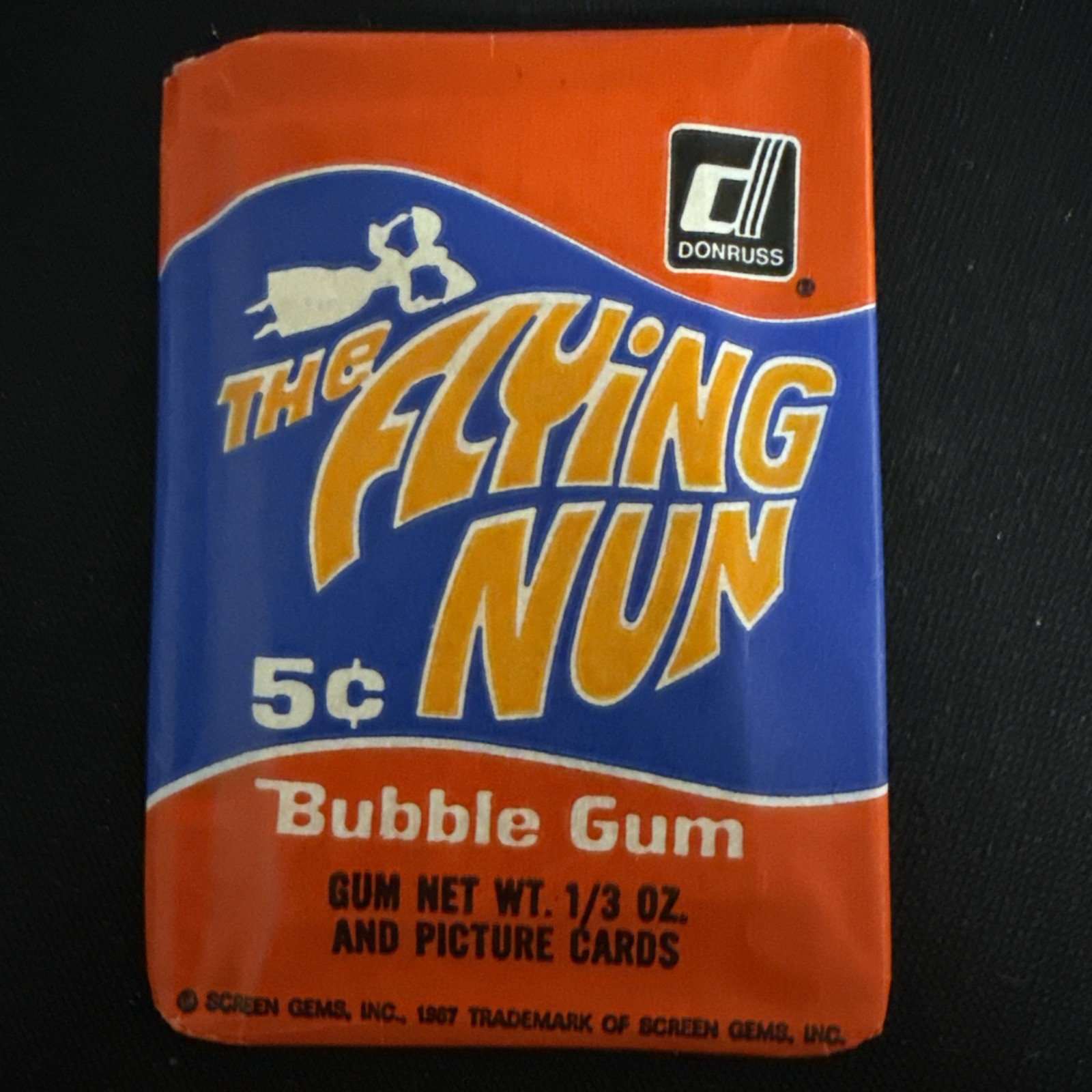 1968 Donruss Flying Nun Unopened Wax Pack 1968 Donruss Flying Nun Unopened Wax Pack