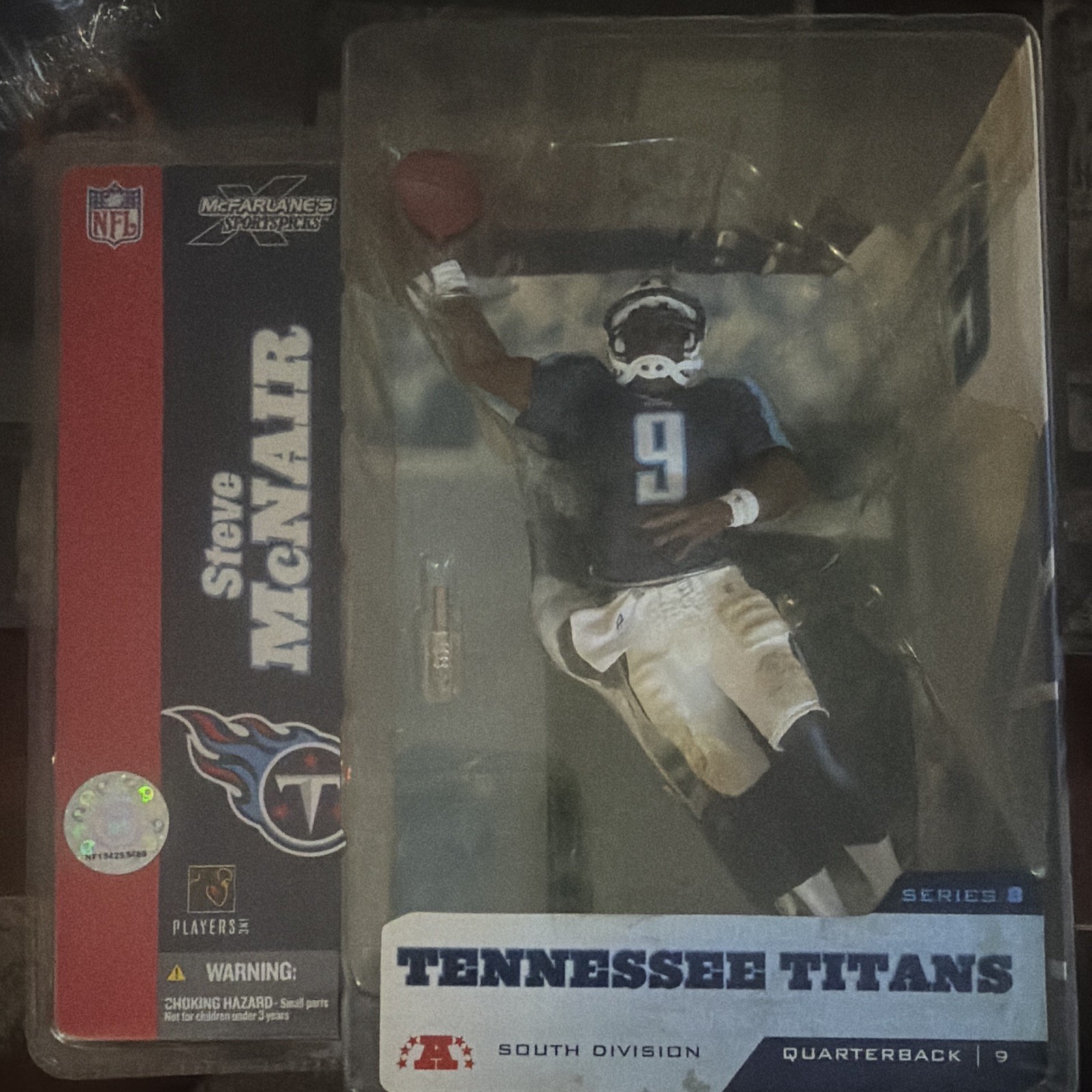 McFarlane SportsPicks NFL Series 8 Steve McNair Titans Figure Boxed