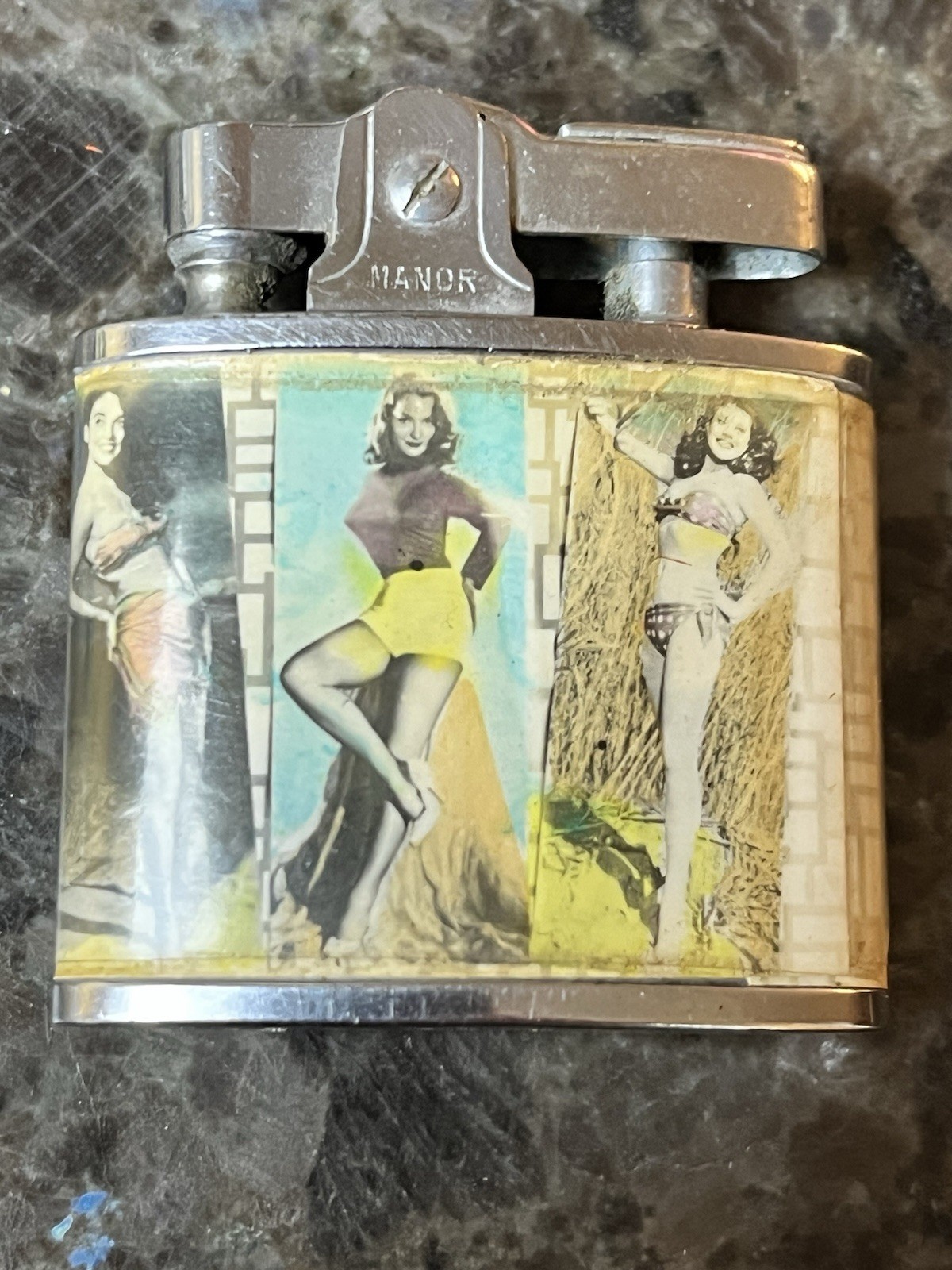 Rare Vintage 1950’s Omega Four Image 3+1 Pinup Burlesque Bikini Model