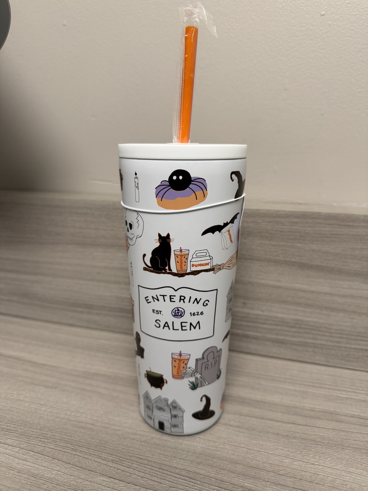 BRAND NEW 2026 Salem Dunkin’ Stainless Steel Tumbler  (22oz)