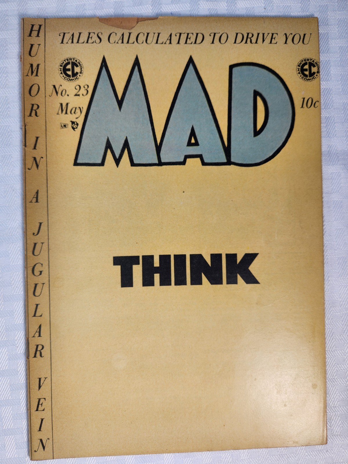 MAD Magazine #23 4.0 EC Comics 1955 Last Comic Fine/Very Fine