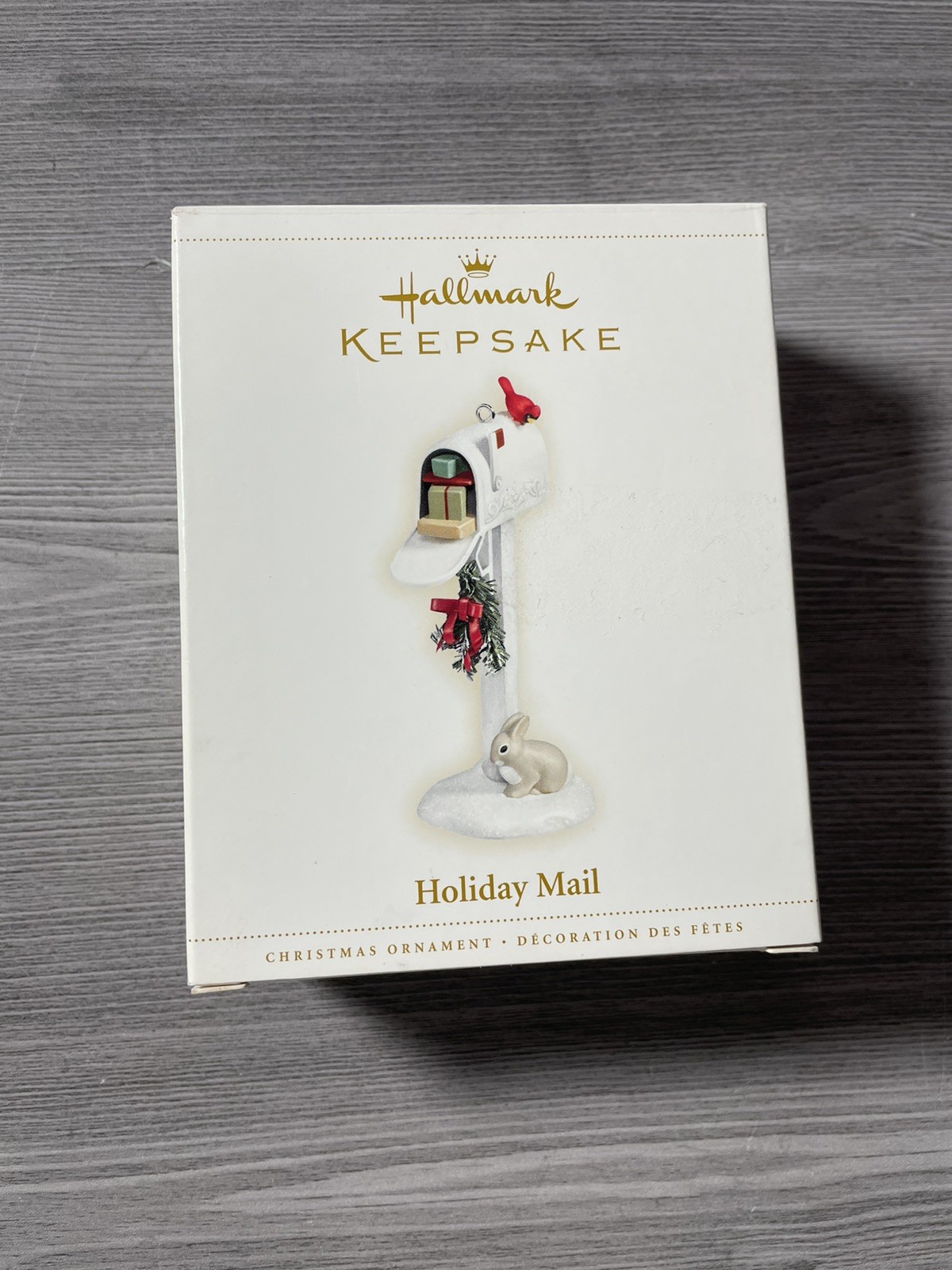 2006 Hallmark Keepsake HOLIDAY MAIL Christmas Mailbox Ornament