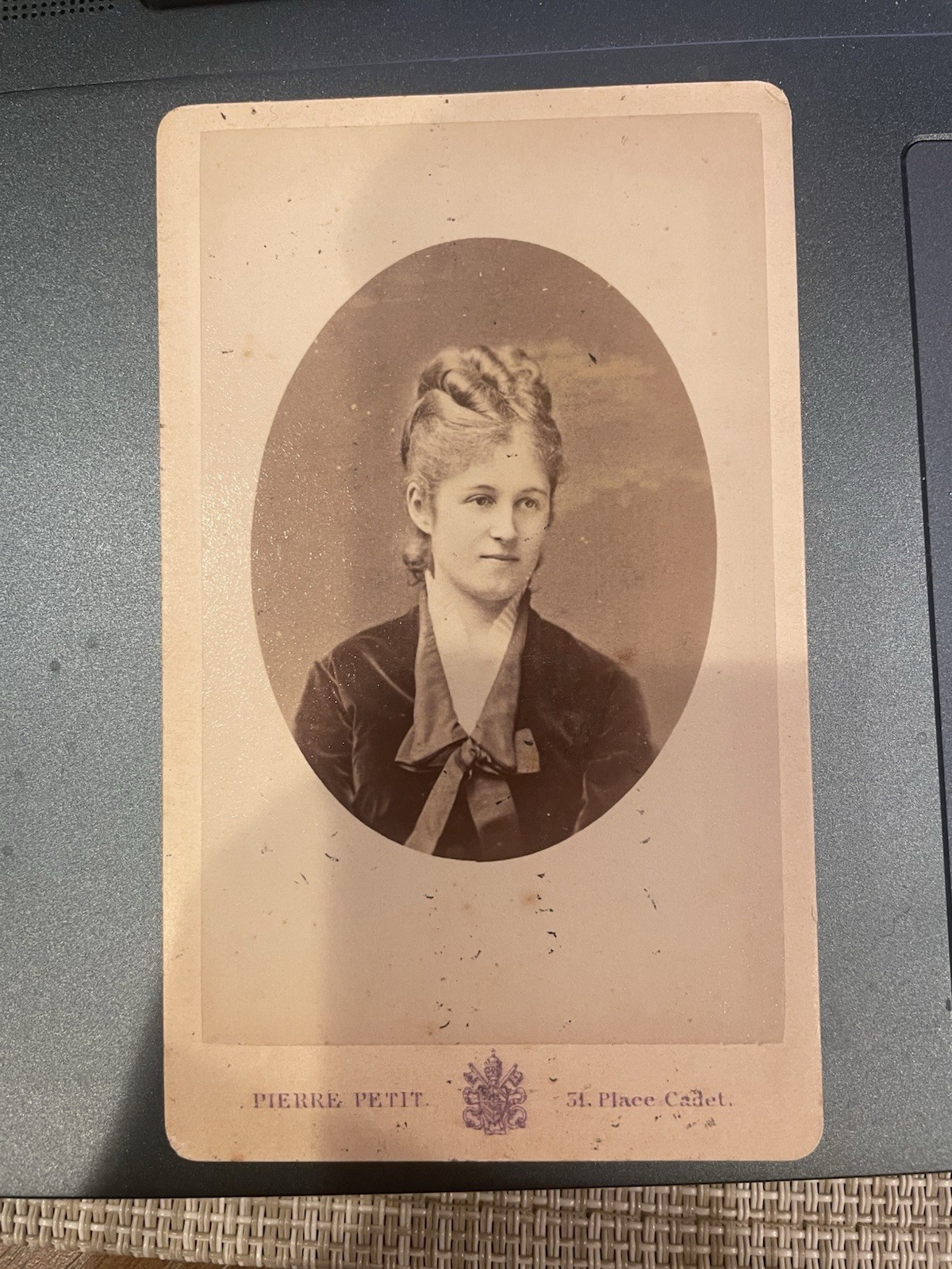 CDV - French Woman taken by Pierre Petit 1875 CDV - French Woman taken by Pierre Petit 1875