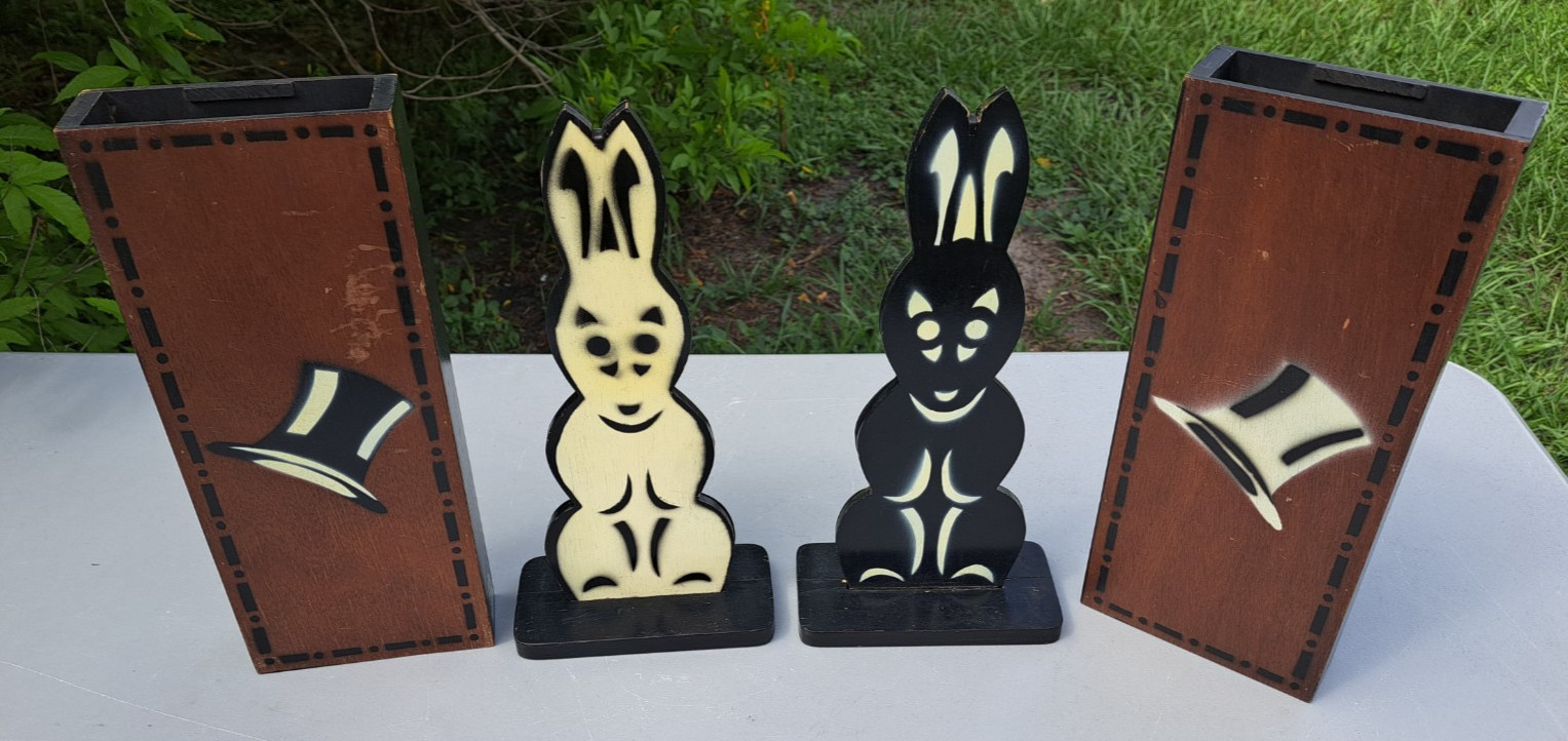 vintage Abbott\'s Magic Hippity Hop Rabbits 13.5\ vintage Abbott\'s Magic Hippity Hop Rabbits 13.5\