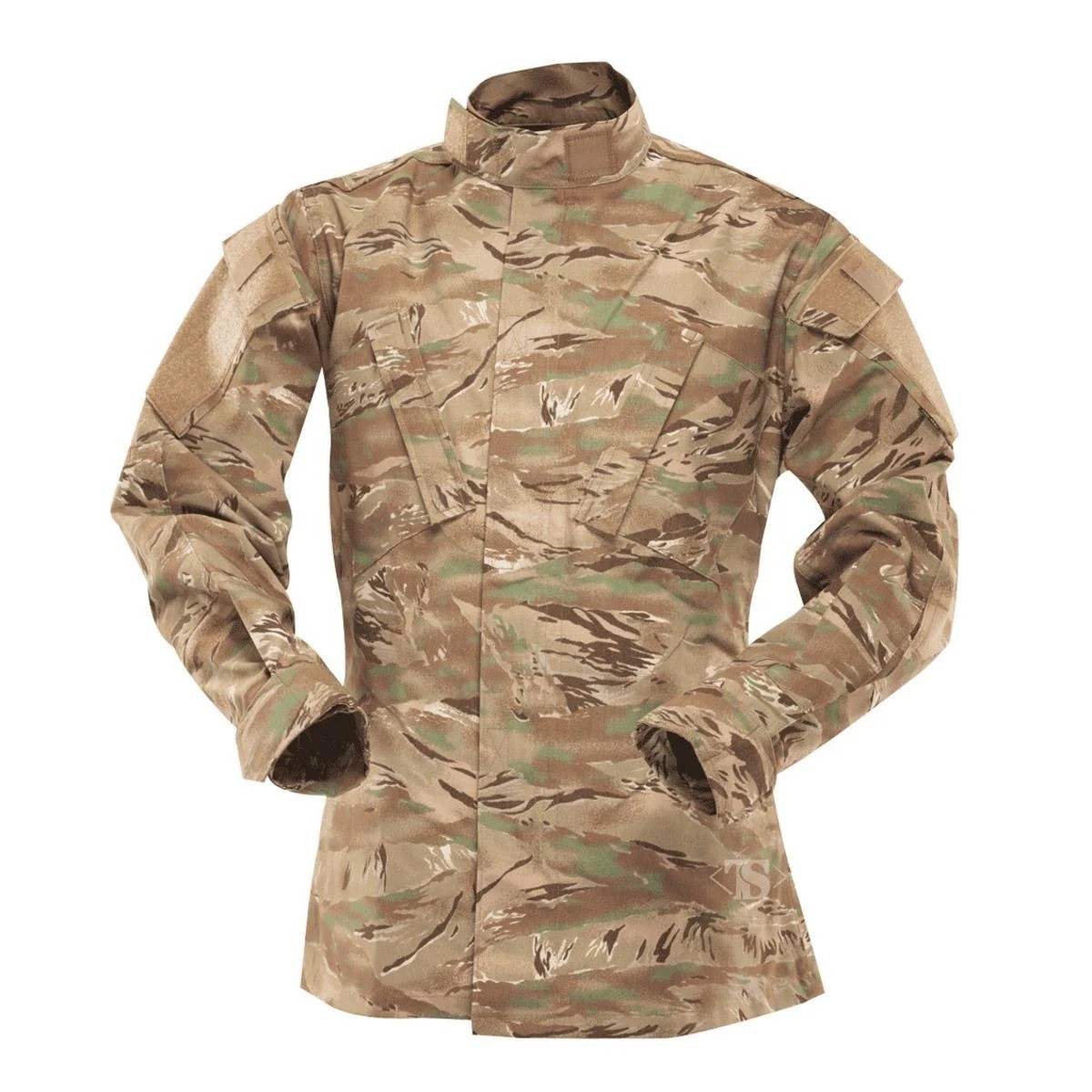 TRU-SPEC Tactical Response Uniform Shirt All Terrain Tiger Stripe XS Regular NWT