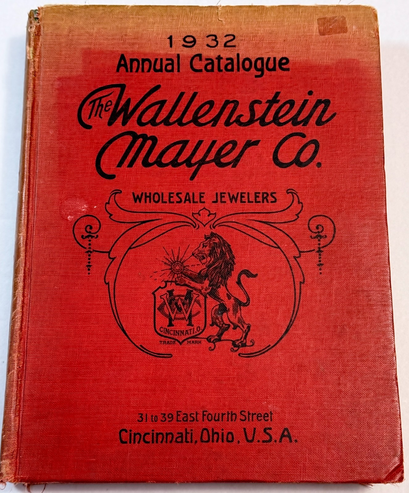 1932 Wallenstein Mayer Co Wholesale Jewelry Catalog Hamilton Watches, Art Deco 1932 Wallenstein Mayer Co Wholesale Jewelry Catalog Hamilton Watches, Art Deco