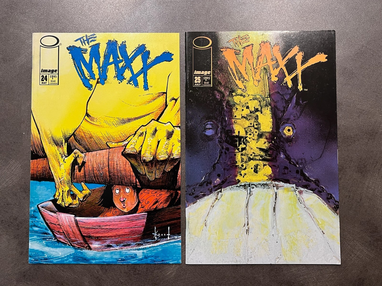The Maxx #\'s 24 & 25 / Sam Kieth / Image Comics / 1996