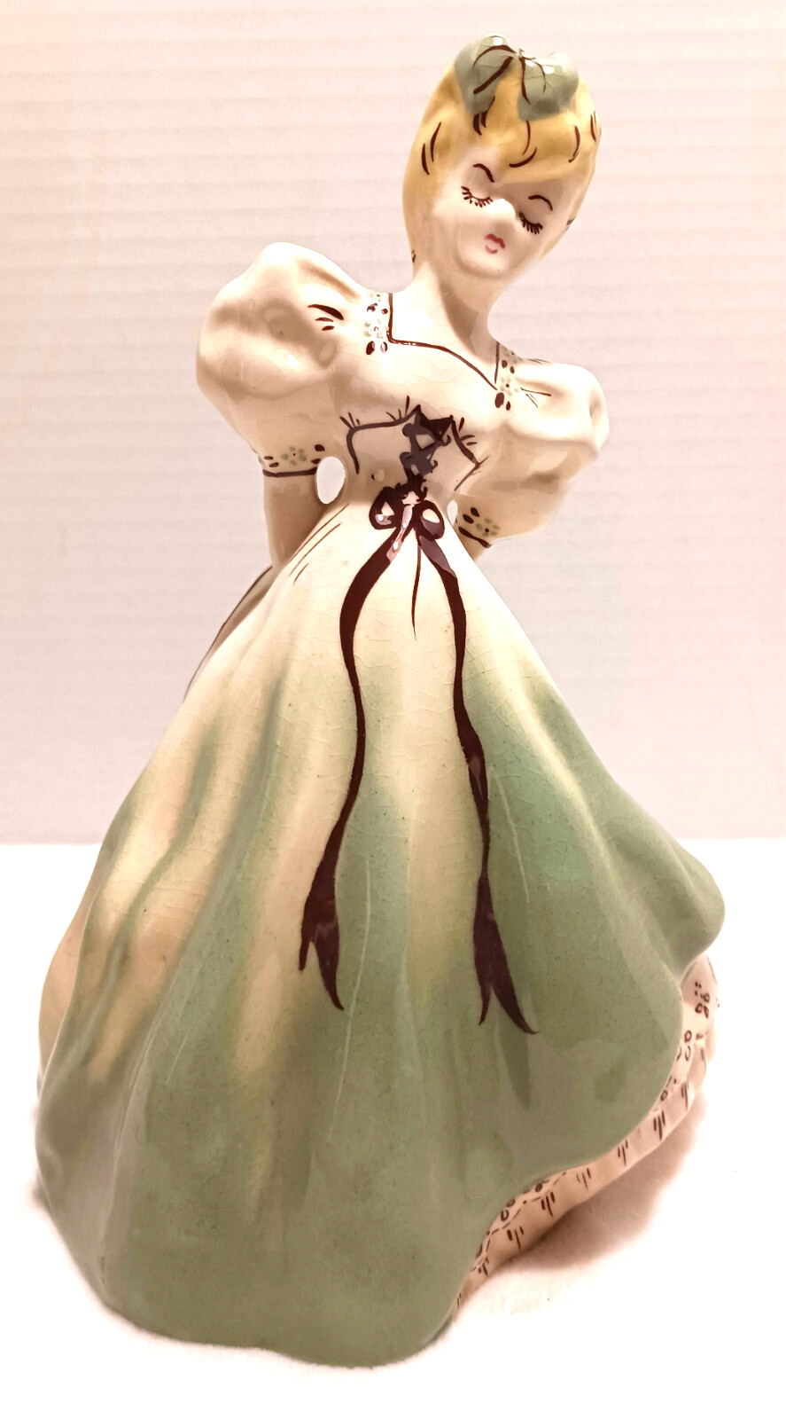 Vintage Joseph Originals Figurine Green 10