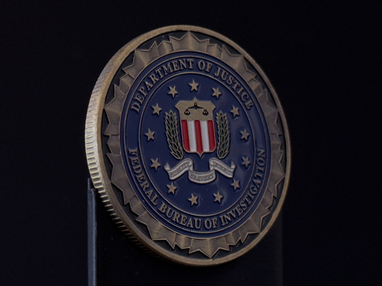 Federal Bureau of Investigation FBI Challenge Coin