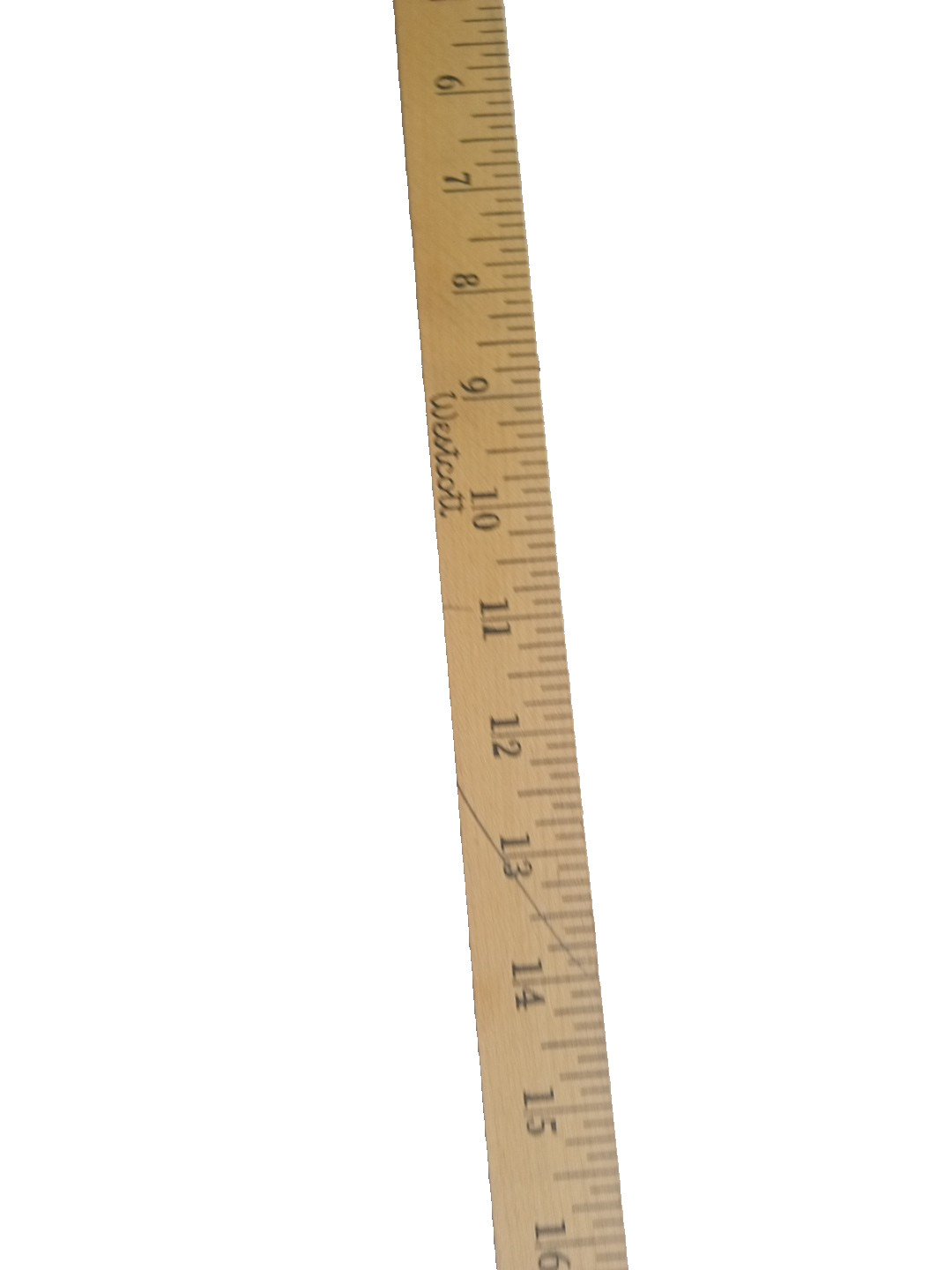 Vtg Westcott Wooden Ruler 35 Vtg Westcott Wooden Ruler 35