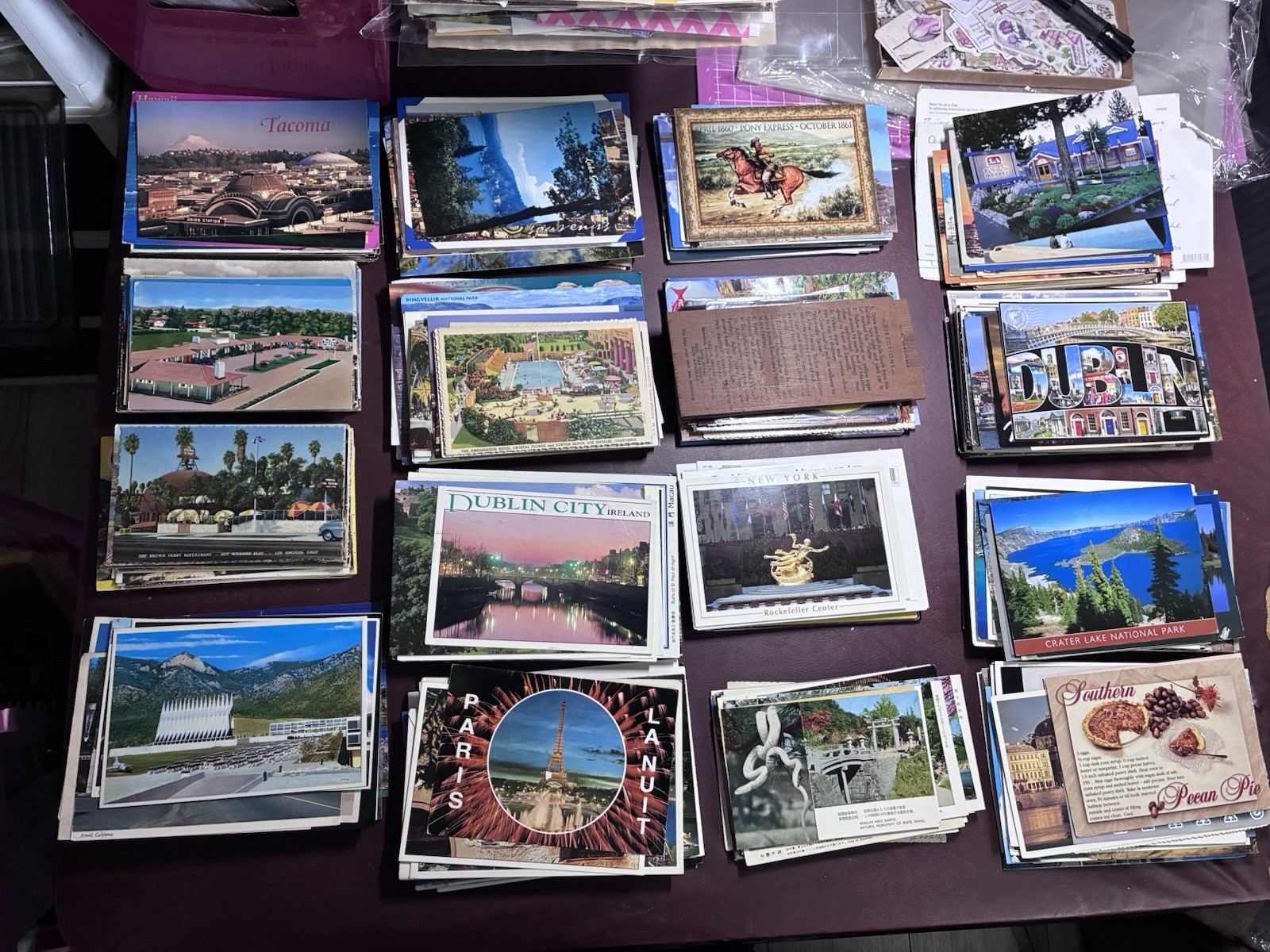 Huge Vintage postcard lot