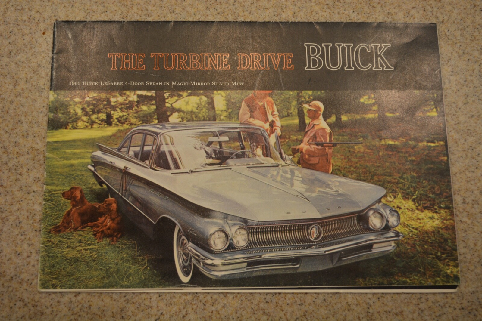 1960 BUICK THE TURBINE DRIVE ORIGINAL SALES BROCHURE