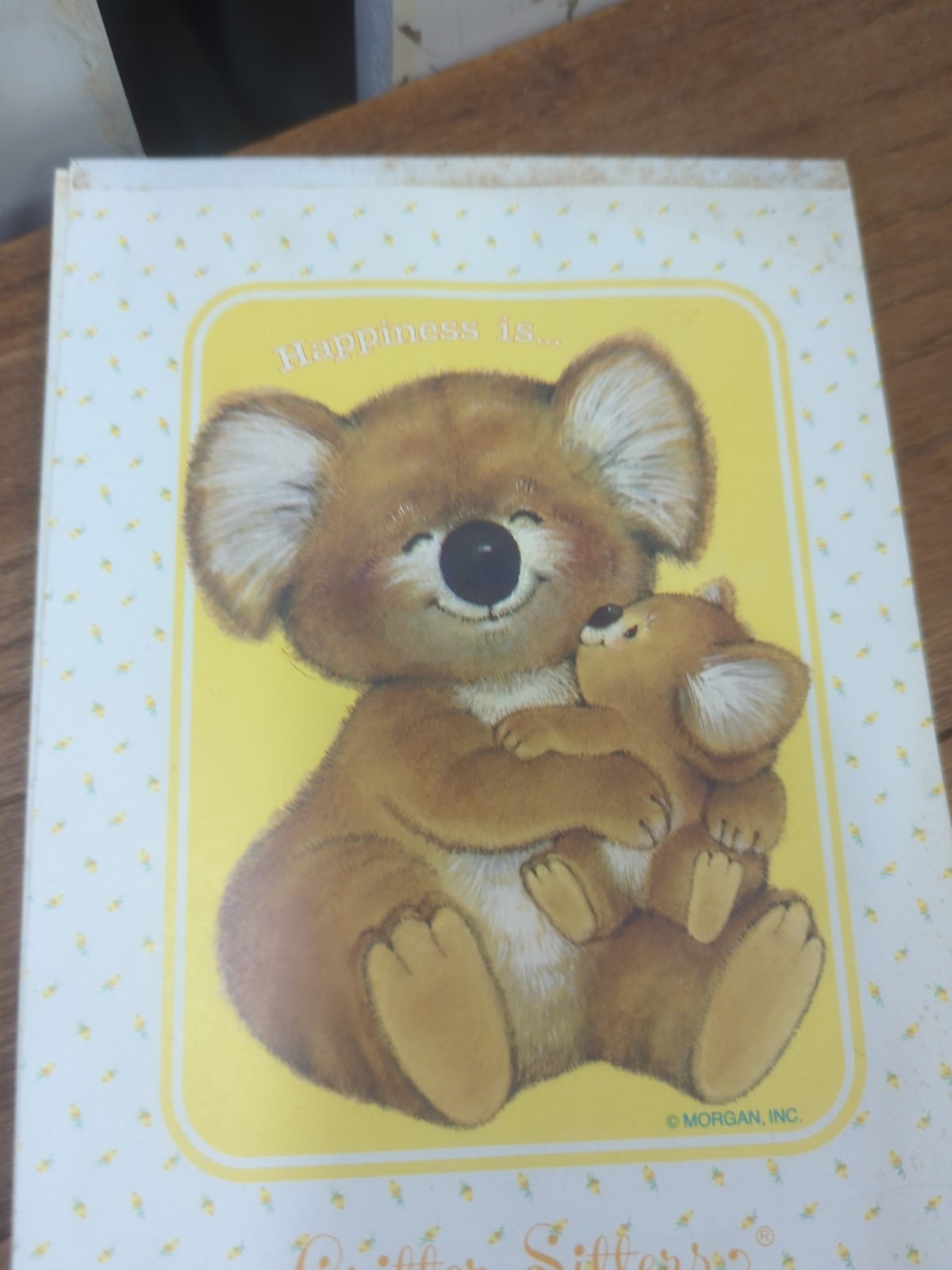 Mead Vintage Koala 1980s Critter Sitters Note Pad Stationery Mead Vintage Koala 1980s Critter Sitters Note Pad Stationery
