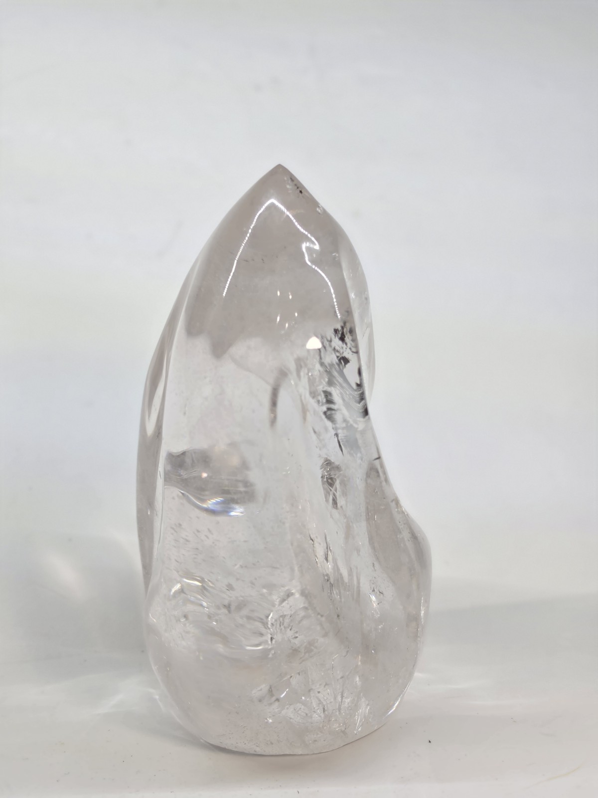 Huge 4.77 lb Clear Quartz Crystal Freeform Polished Natural Quartz Display Piece Huge 4.77 lb Clear Quartz Crystal Freeform Polished Natural Quartz Display Piece