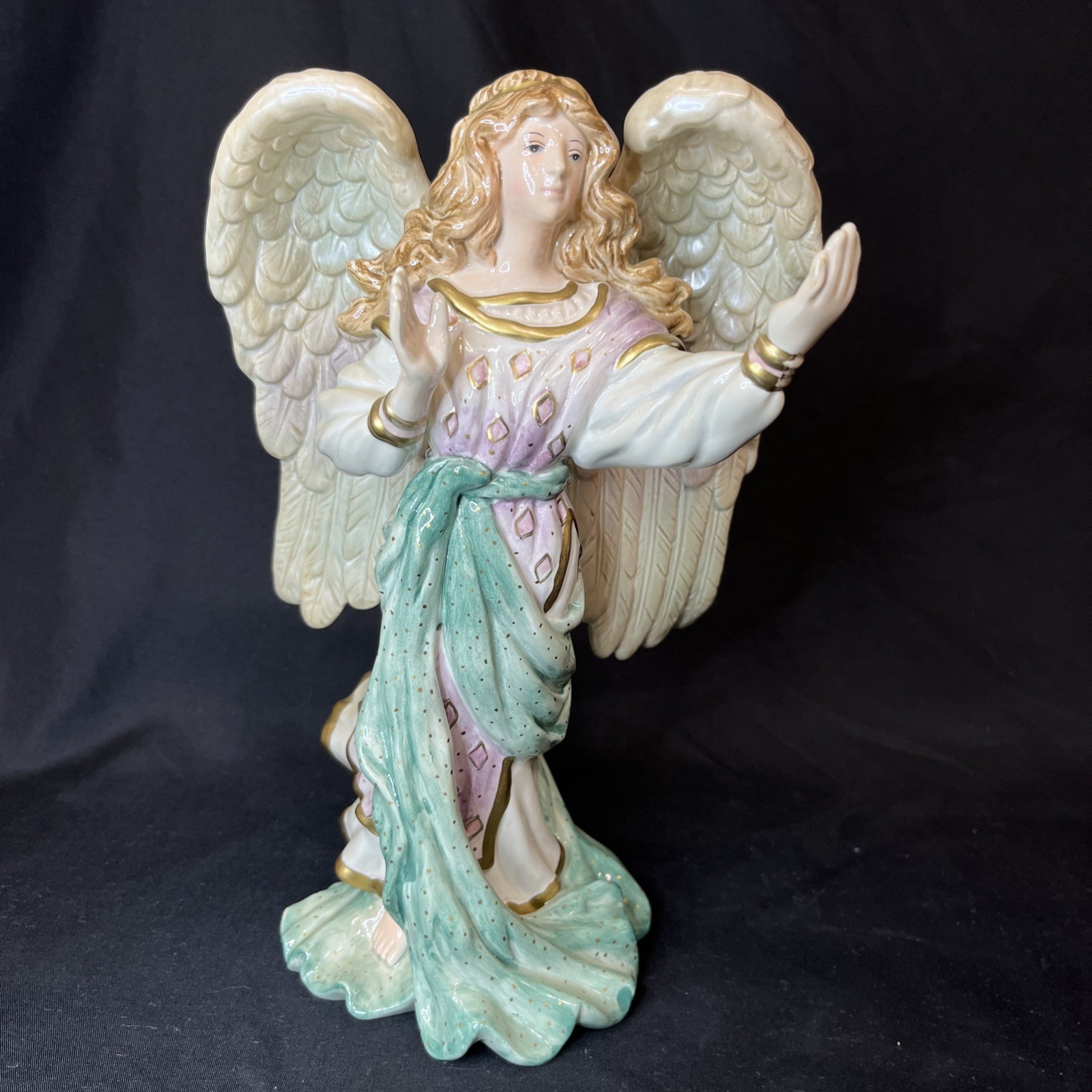 Vtg 2003 Fitz & Floyd Classics Nativity Angel Figurine w/Box Christmas 19/210 Vtg 2003 Fitz & Floyd Classics Nativity Angel Figurine w/Box Christmas 19/210