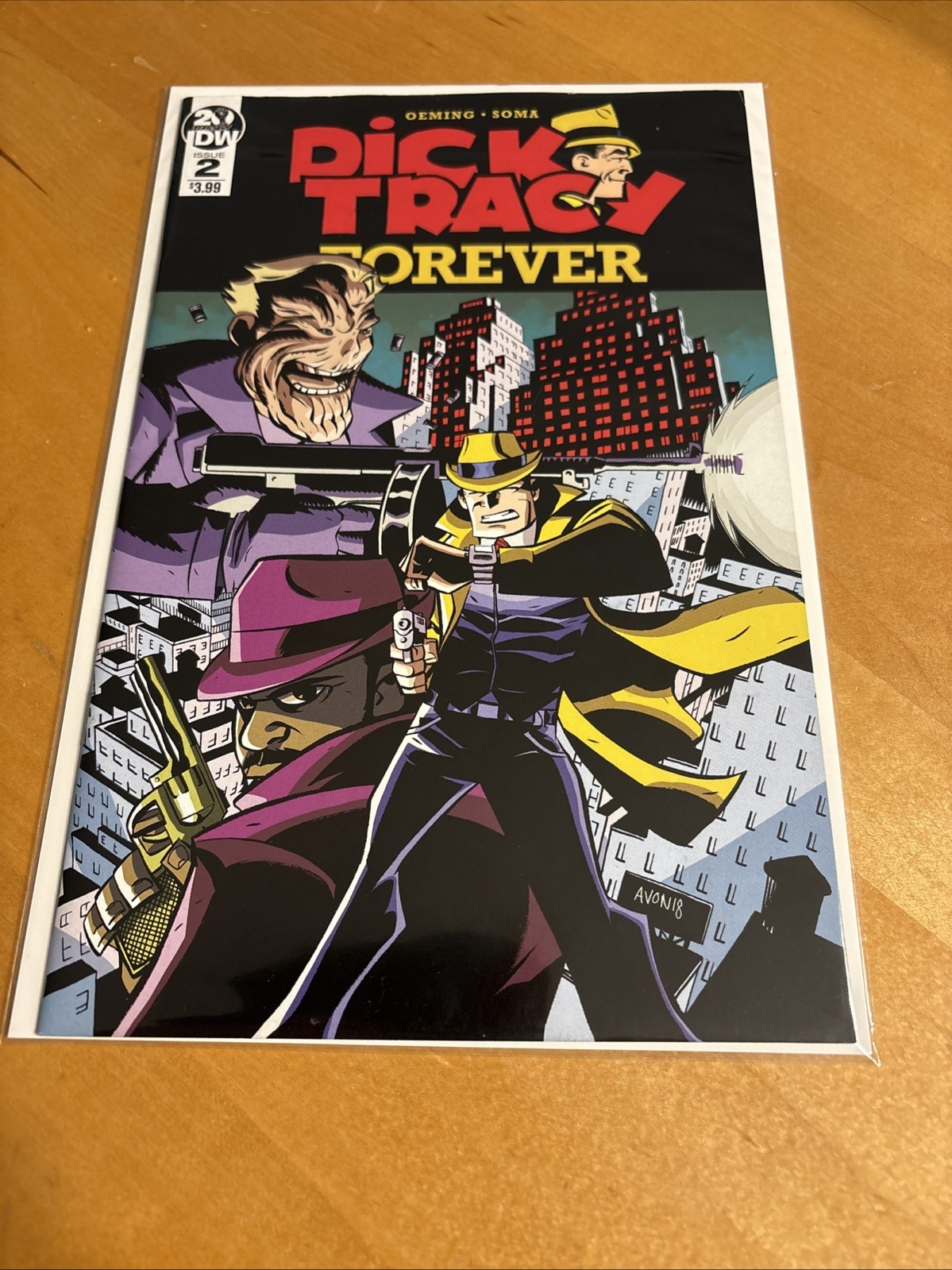 IDW COMICS DICK TRACY FOREVER #2 MAY 2019 VARIANT A 1ST PRINT NM