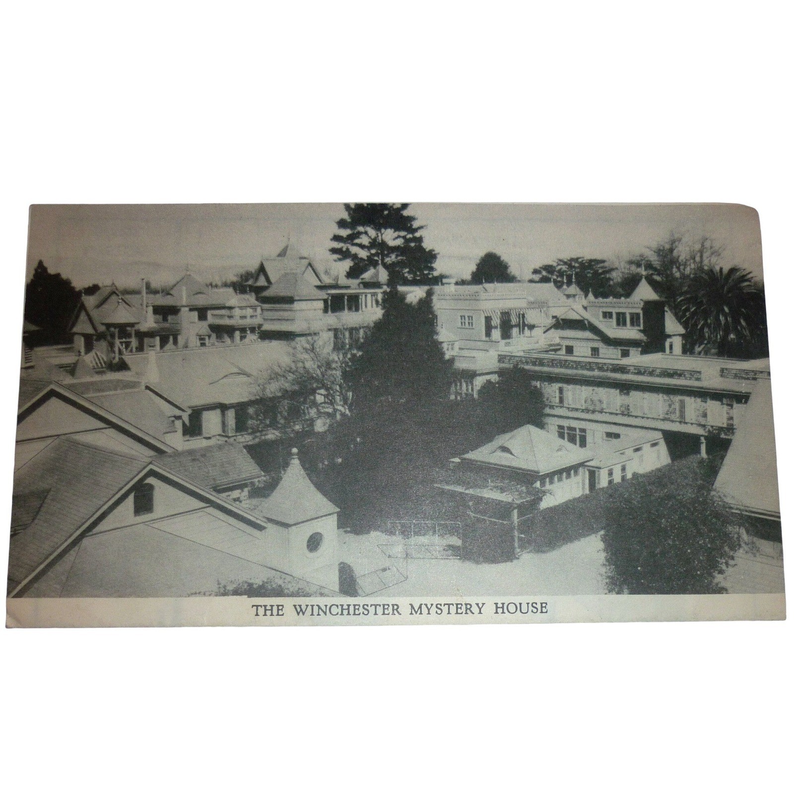 Vintage 1950s Winchester Mystery House Brochure Map San Jose California Ephemera