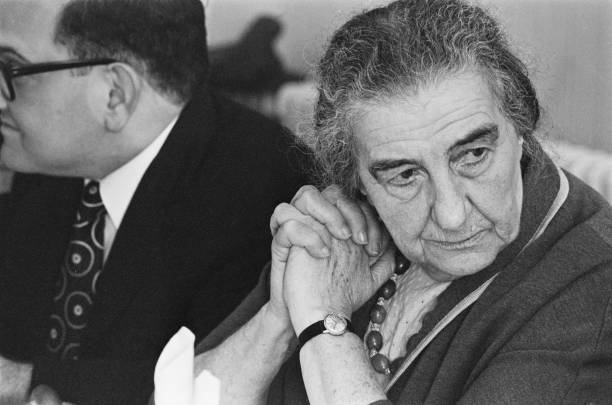 Golda Meir the Prime Minister of Israel 1971 Old Photo 3 Golda Meir the Prime Minister of Israel 1971 Old Photo 3