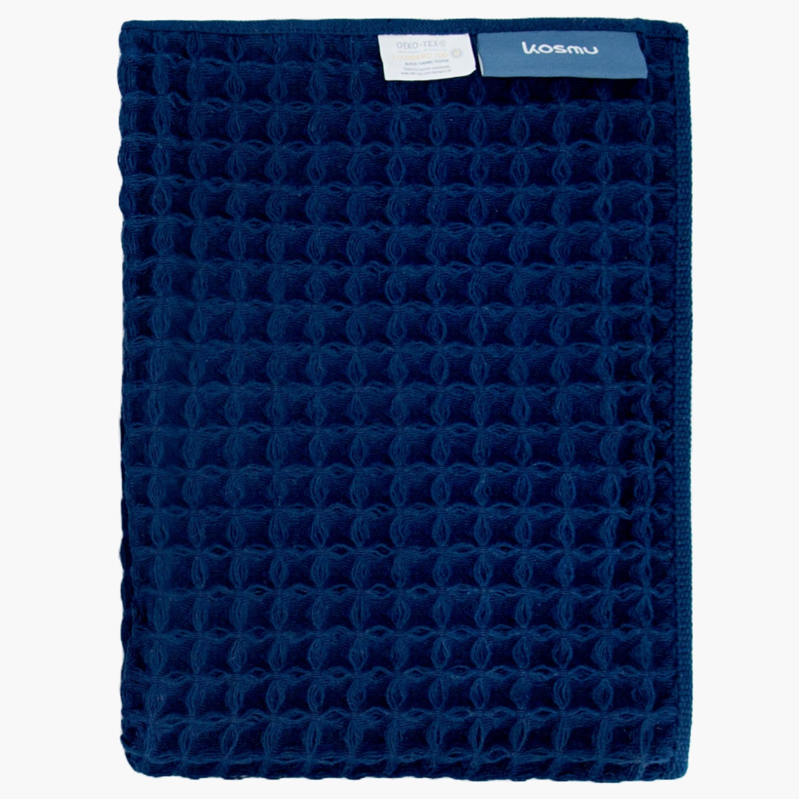 KOSMU Luxury Japanese Cotton Waffle Bath Hand Towel, Ocean Blue, 32\ KOSMU Luxury Japanese Cotton Waffle Bath Hand Towel, Ocean Blue, 32\