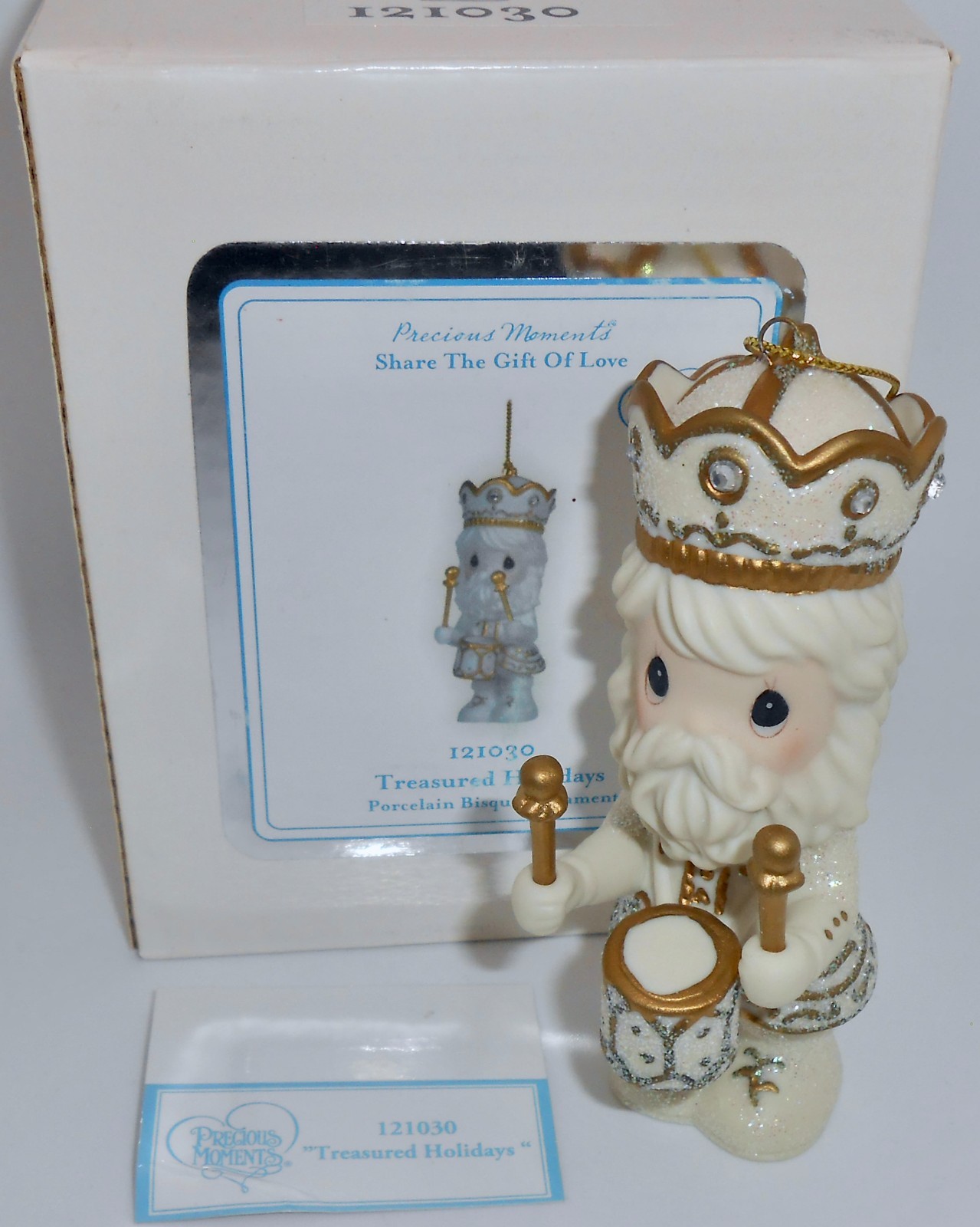 2011 Precious Moments TREASURED HOLIDAYS Annual Nutcracker Ornament 121030 H70