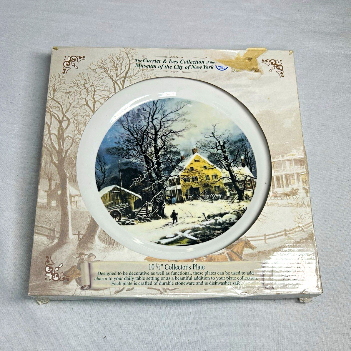 Currier & Ives Museum of the City of New York Winter Scene 10 1/2\