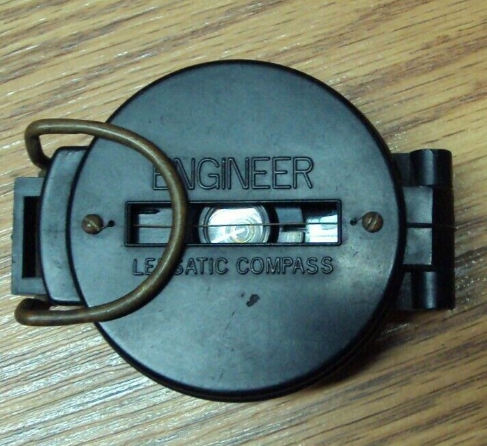 Vtg ENGINEER LENSATIC COMPASS ~ Made in Japan Vtg ENGINEER LENSATIC COMPASS ~ Made in Japan