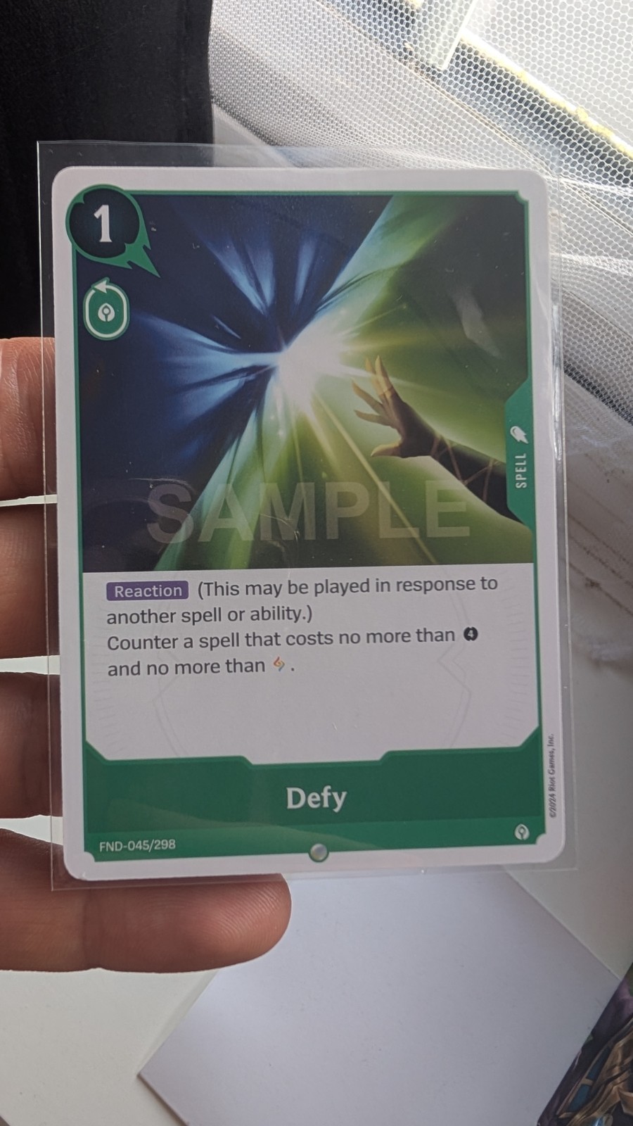 2024 Riftbound Project K - DEFY AND DISCIPLINE