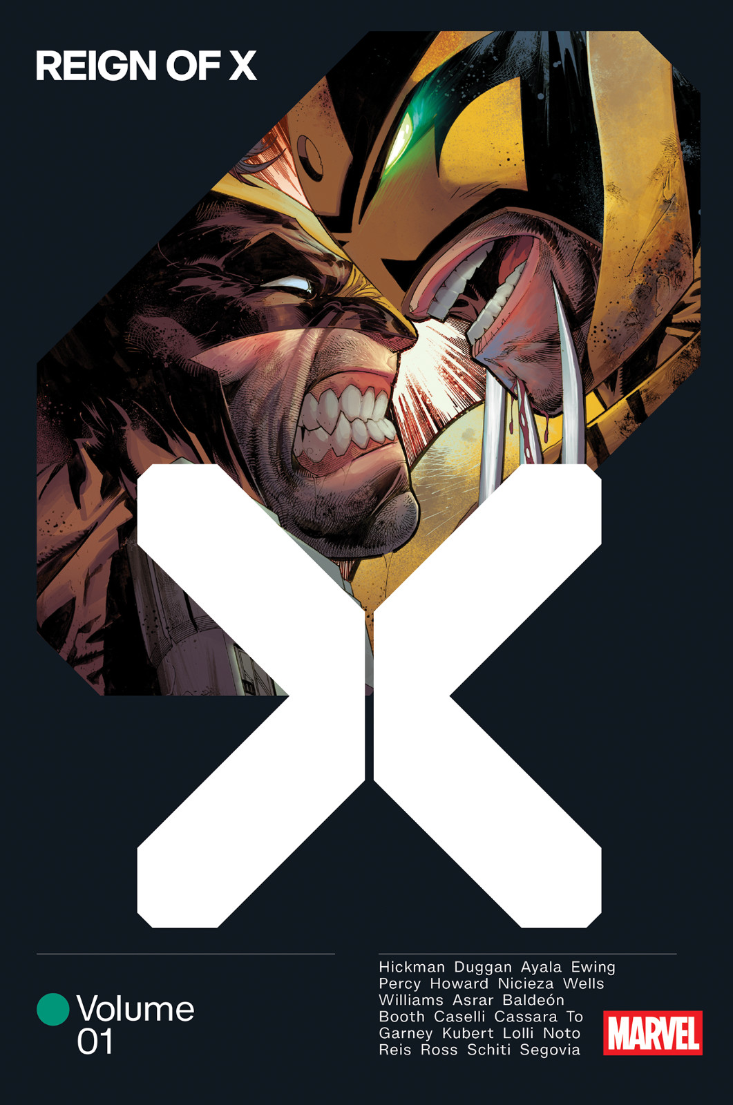 PRESALE X-Men: Age of Krakoa - Reign of X Omnibus KUBERT REGULAR COVER Marvel HC